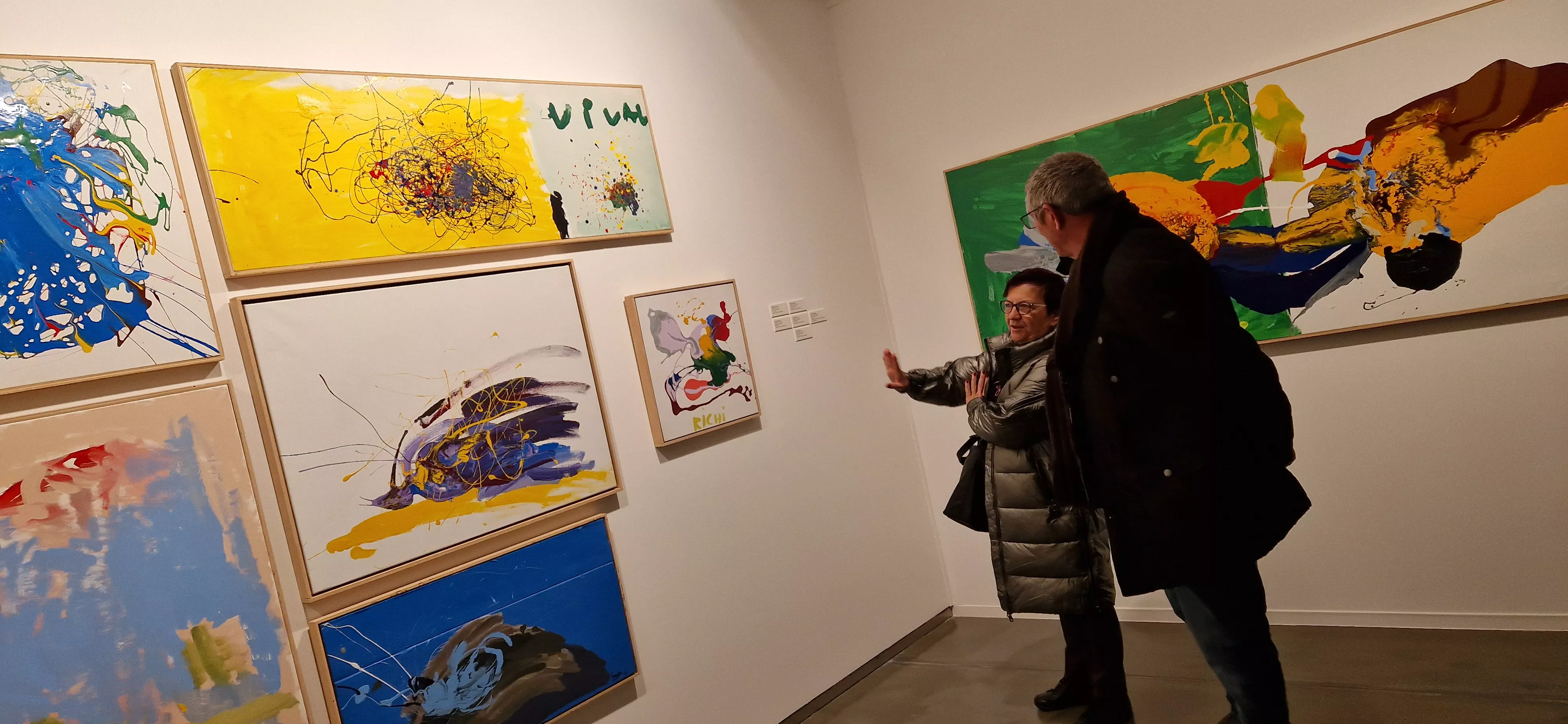 Inauguración de la exposición del Grupo ZheBRA en la DPH. Foto Myriam Martínez