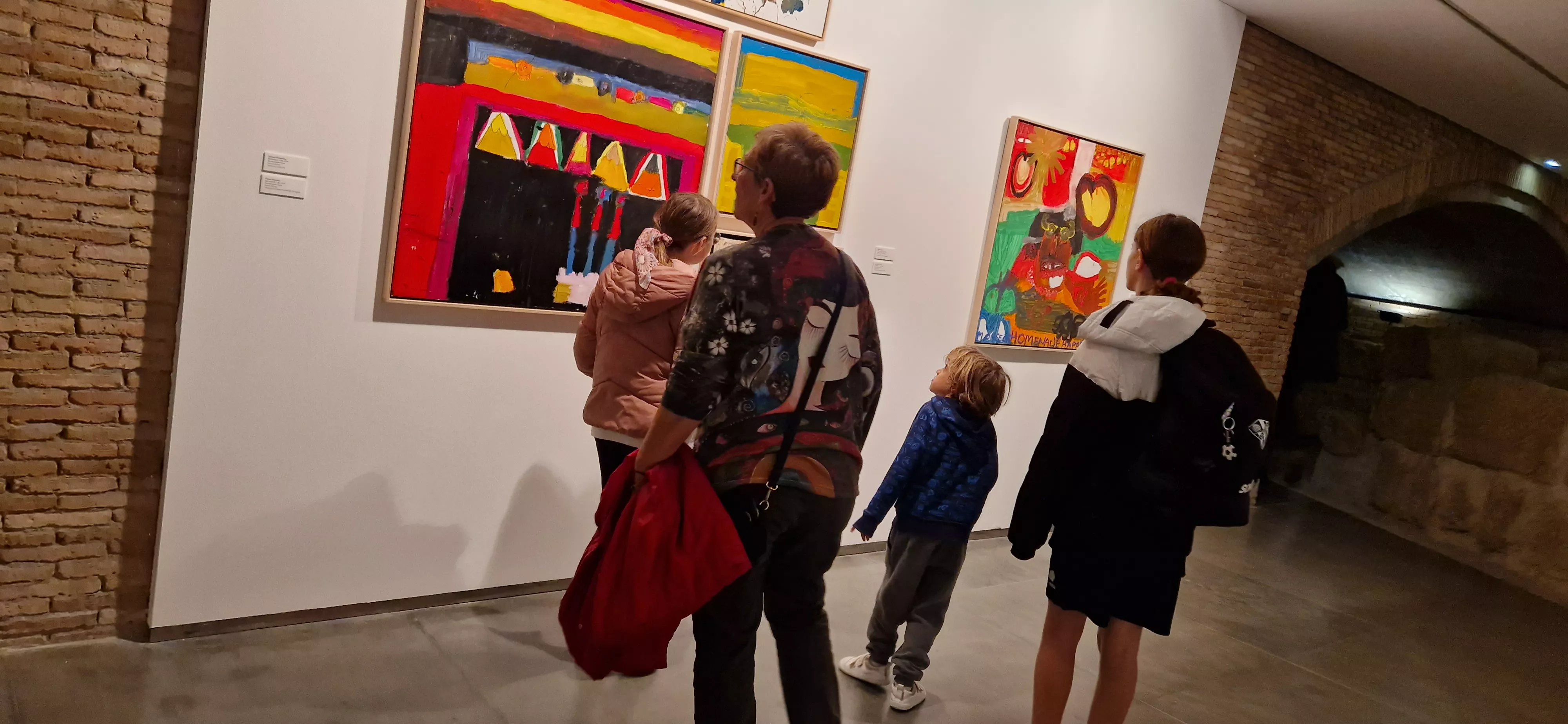 Inauguración de la exposición del Grupo ZheBRA en la DPH. Foto Myriam Martínez