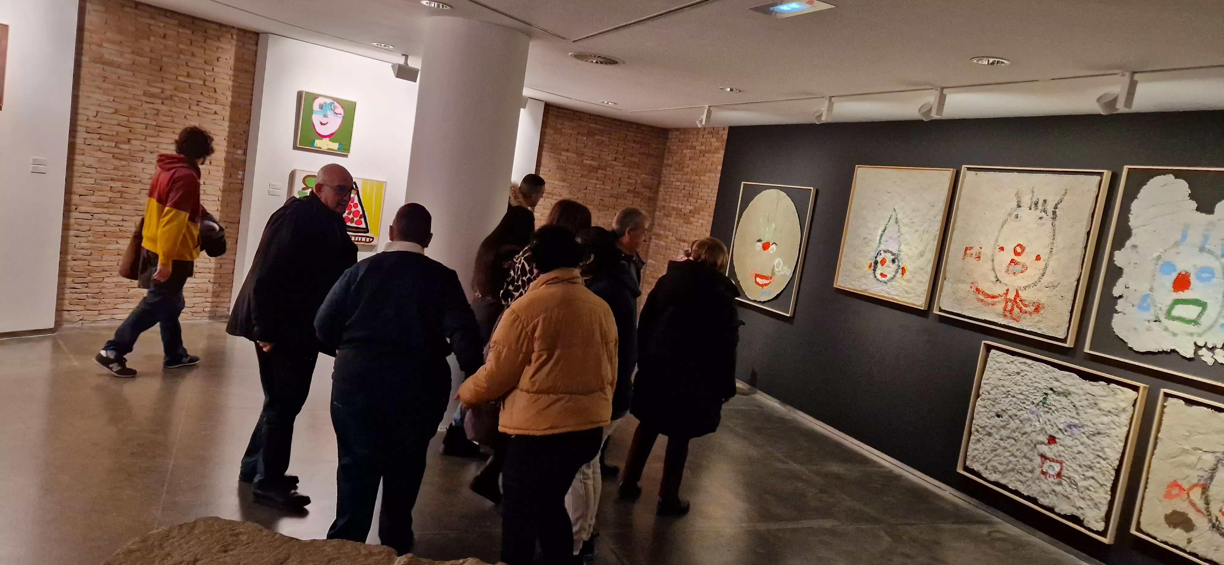 Inauguración de la exposición del Grupo ZheBRA en la DPH. Foto Myriam Martínez