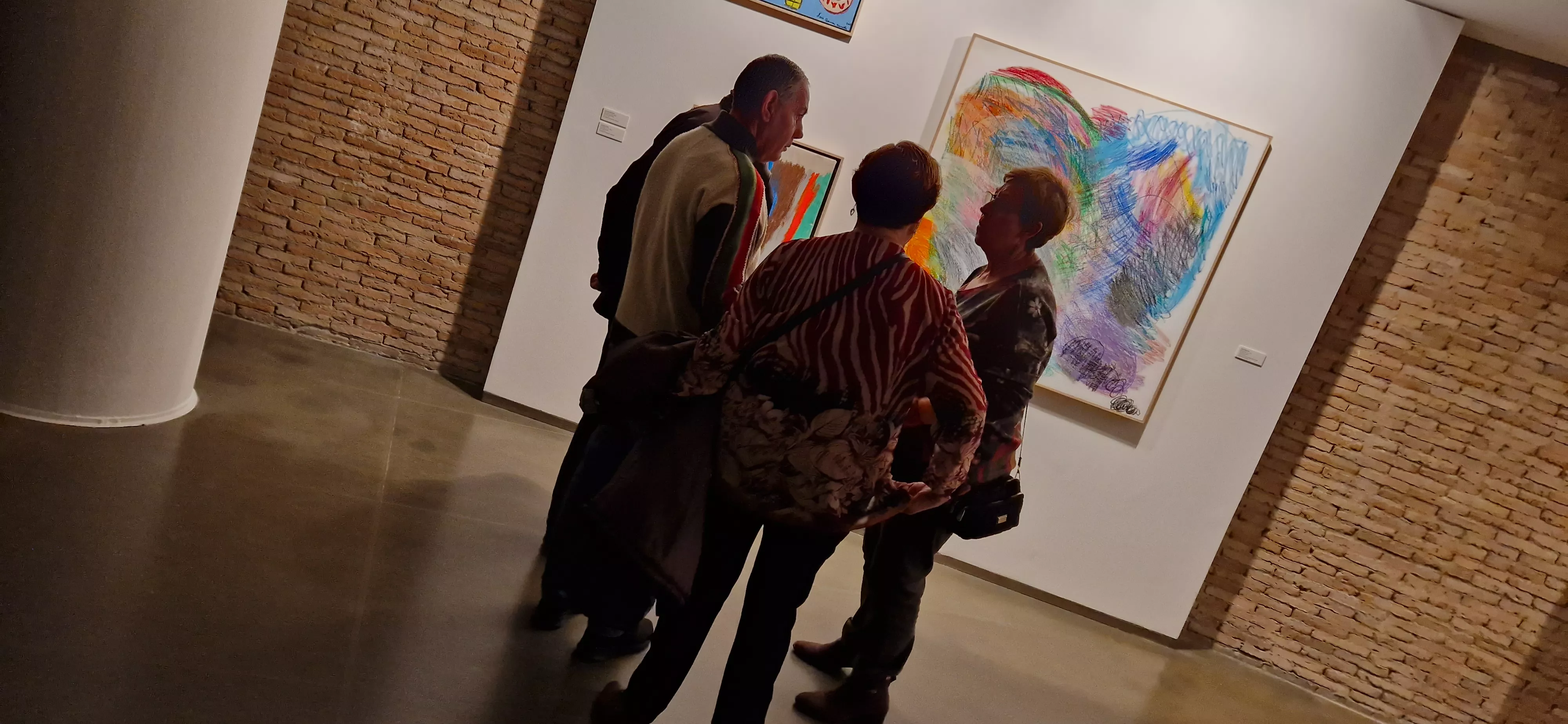 Inauguración de la exposición del Grupo ZheBRA en la DPH. Foto Myriam Martínez