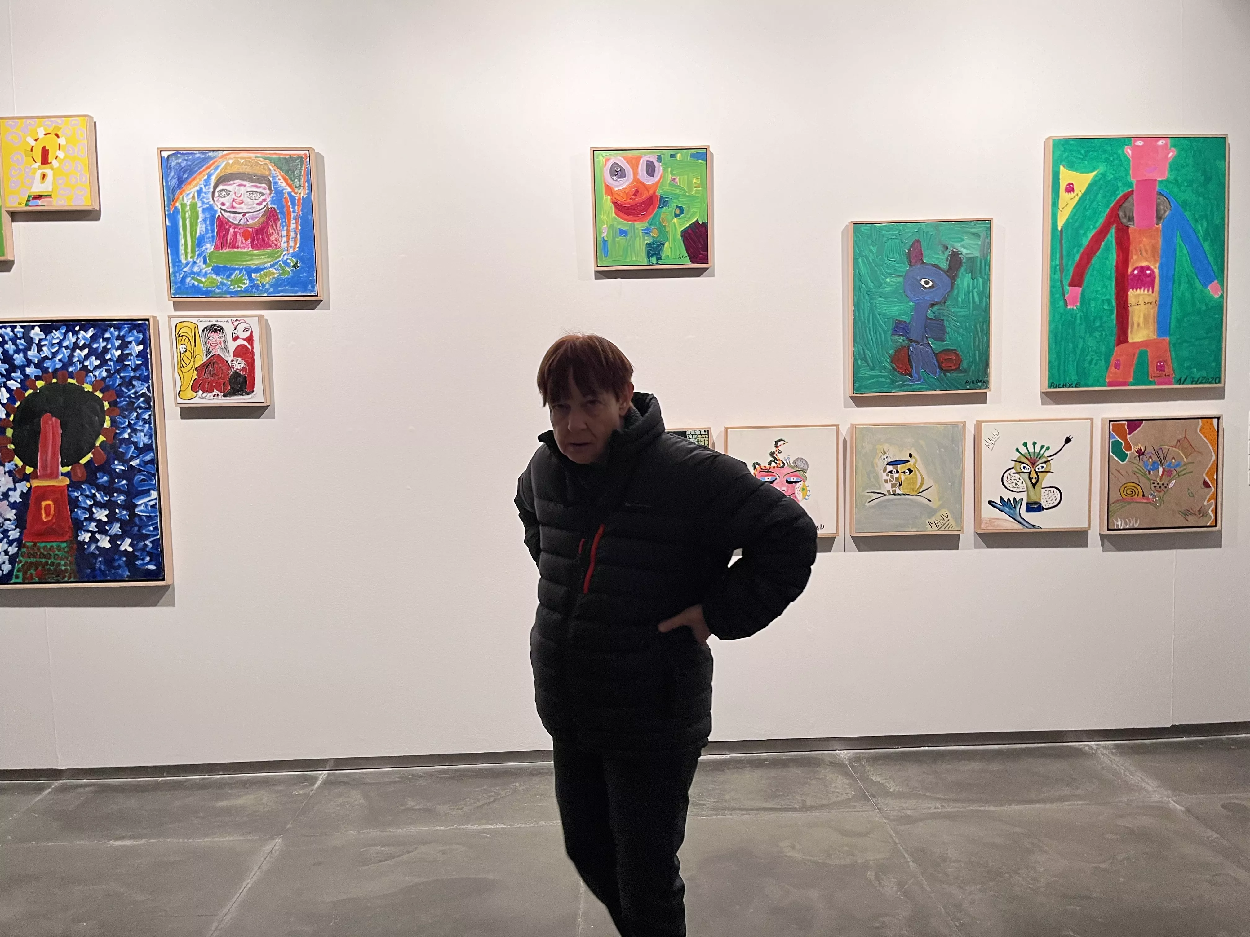 Exposición del Grupo ZheBRA en la DPH. Foto Mercedes Manterola