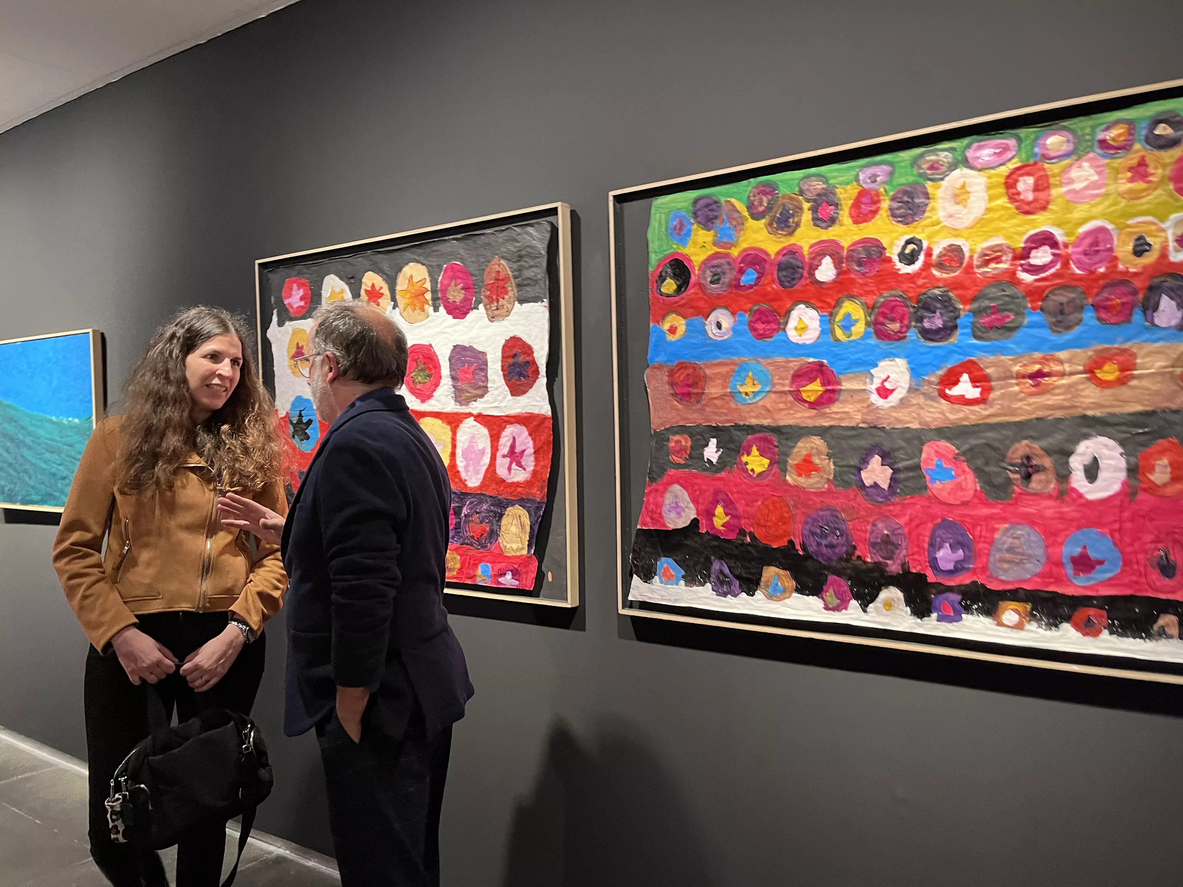 Exposición del Grupo ZheBRA en la DPH. Foto Mercedes Manterola