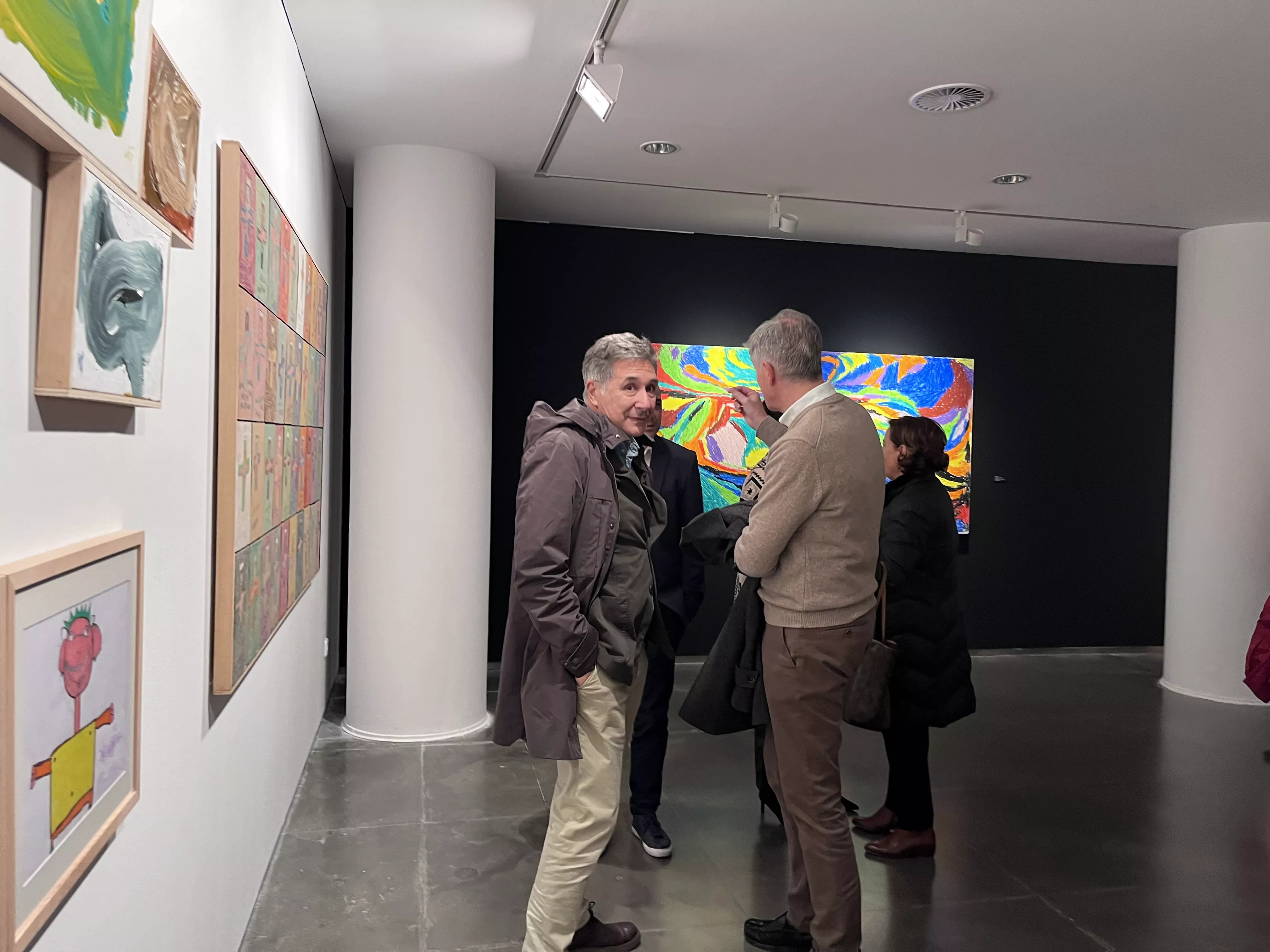 Exposición del Grupo ZheBRA en la DPH. Foto Mercedes Manterola