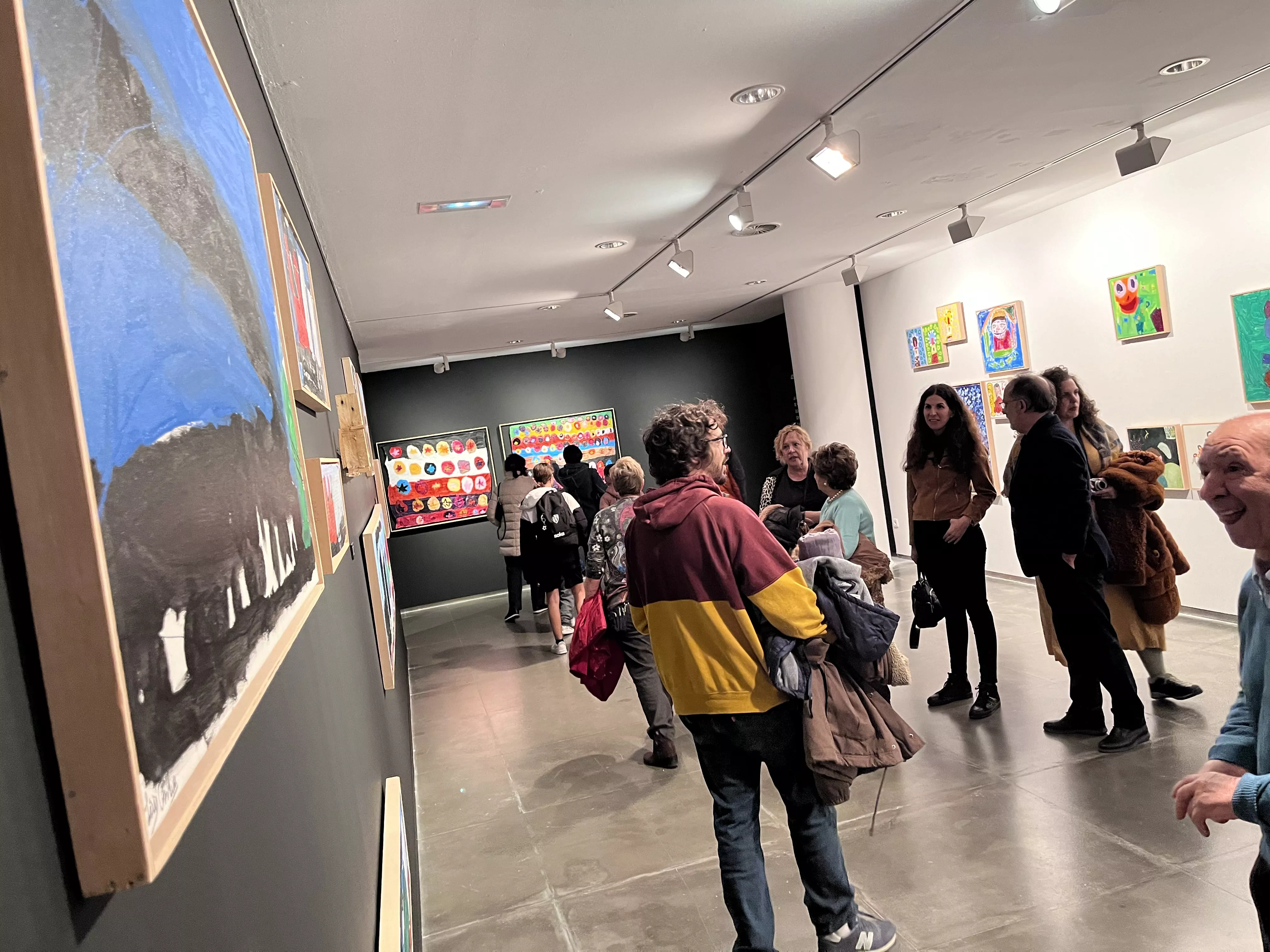 Exposición del Grupo ZheBRA en la DPH. Foto Mercedes Manterola