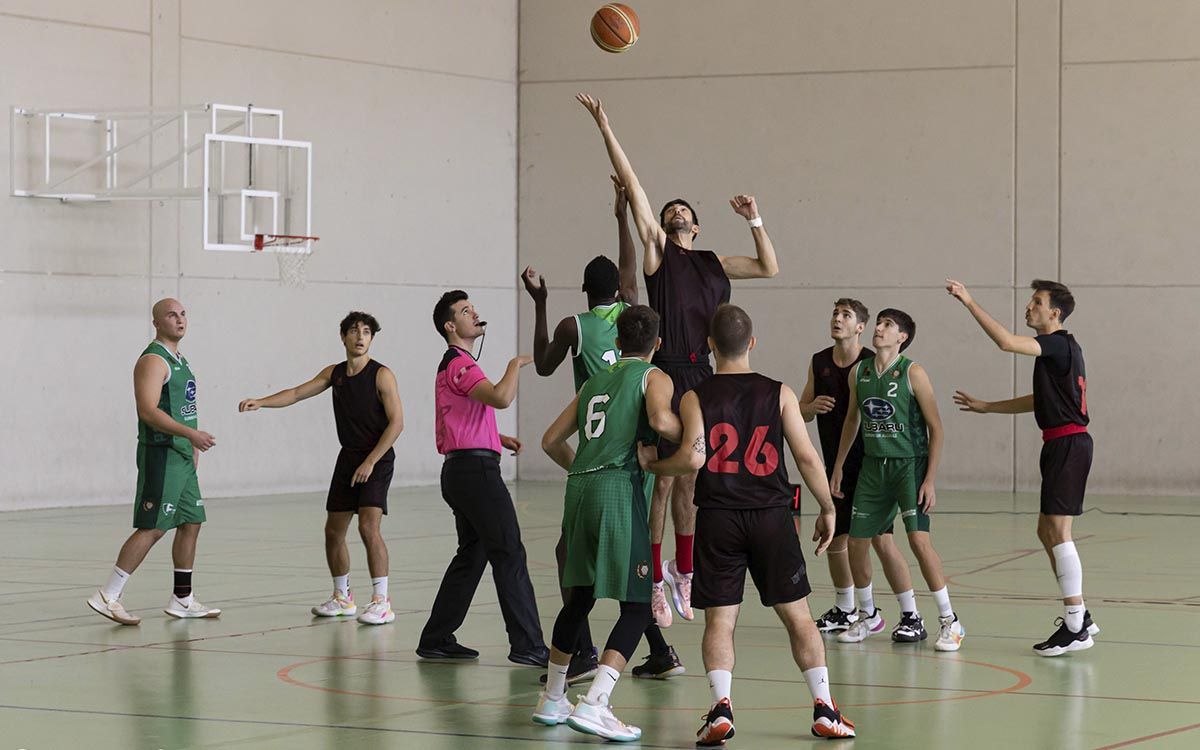 Subaru Peñas en su partido en La Muela