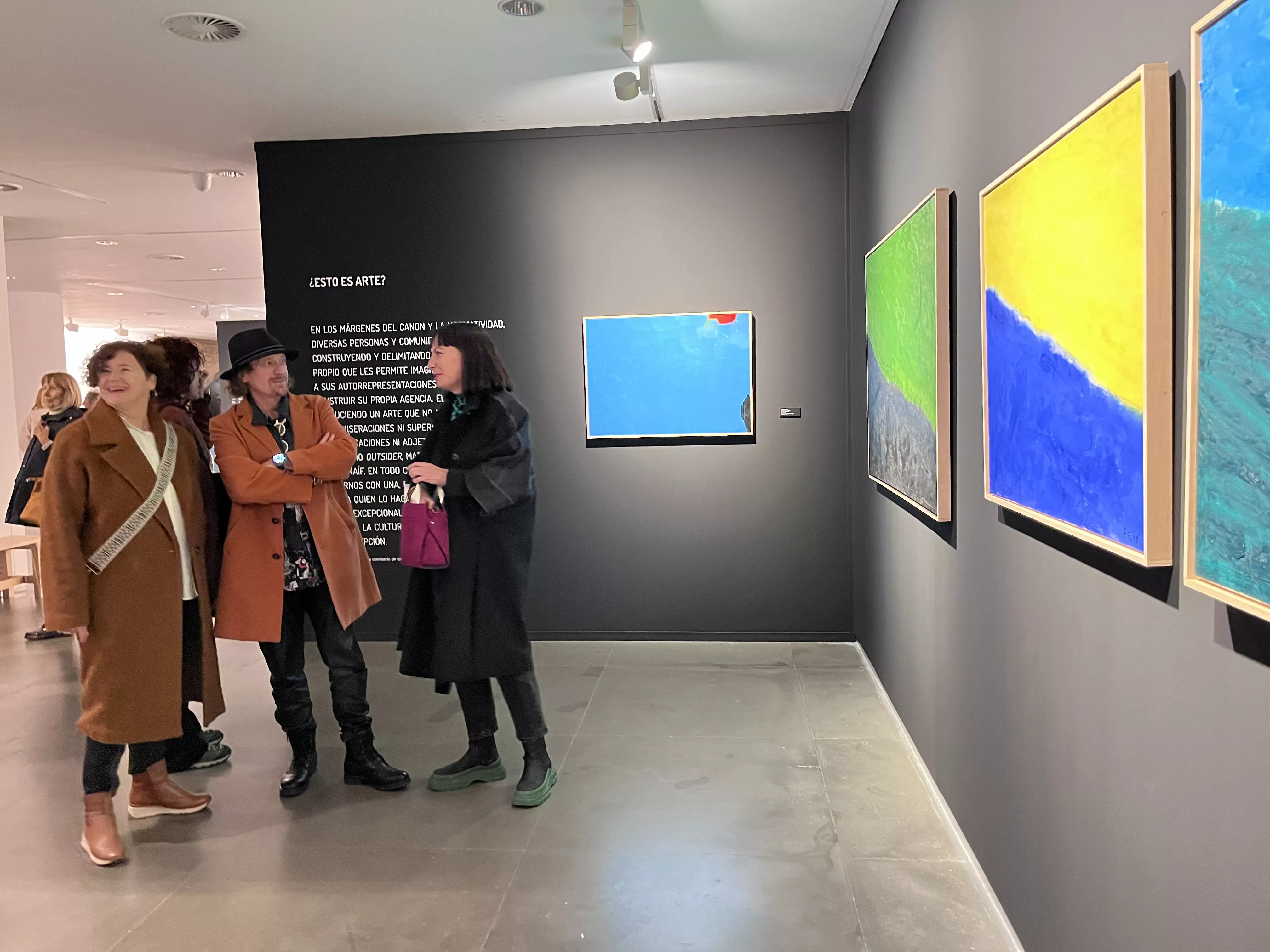 Exposición del Grupo ZheBRA en la DPH. Foto Mercedes Manterola