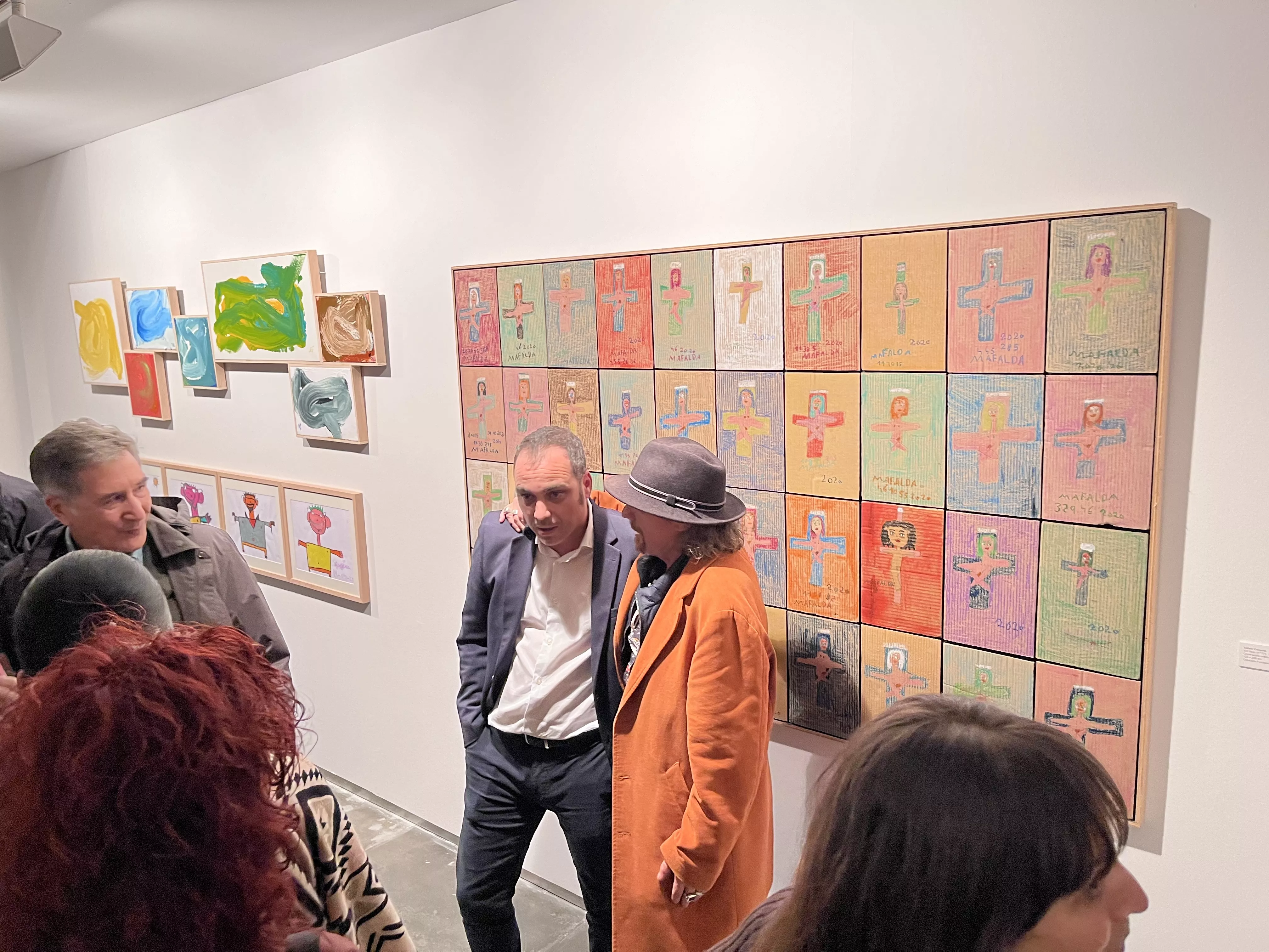 Exposición del Grupo ZheBRA en la DPH. Foto Mercedes Manterola