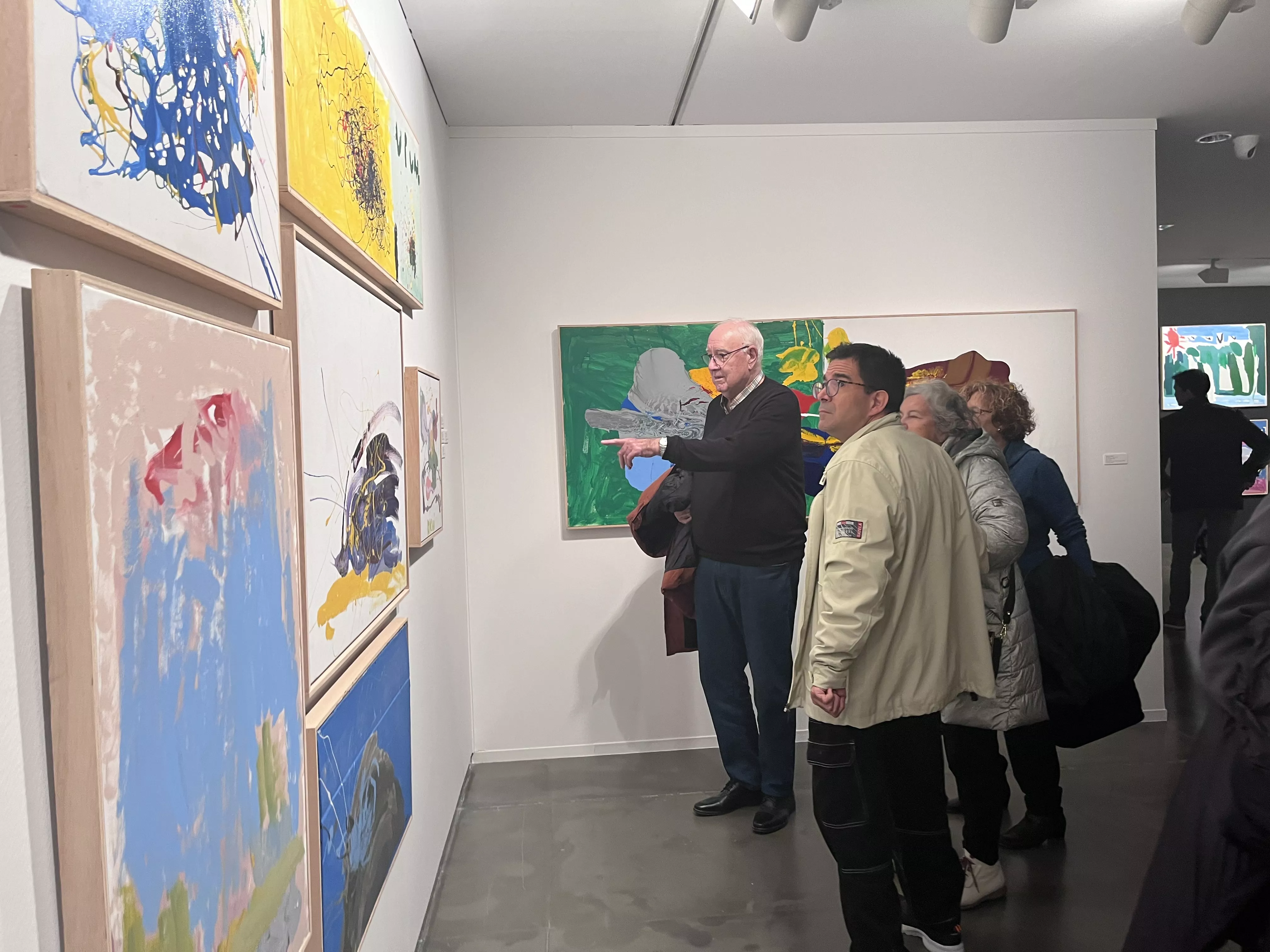 Exposición del Grupo ZheBRA en la DPH. Foto Mercedes Manterola