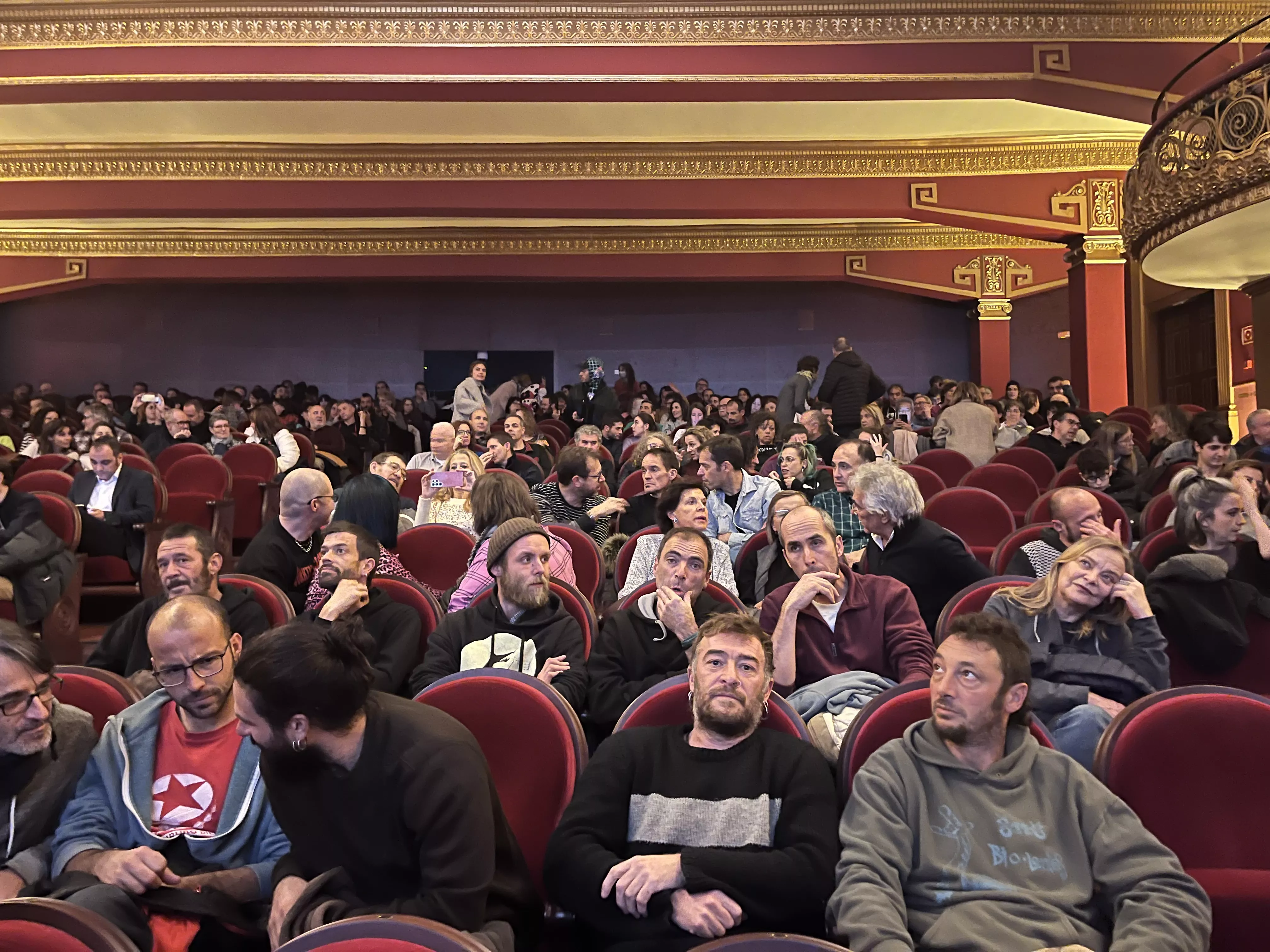 Estreno en Huesca de la película de Manolo Kabezabolo. Foto: Mercedes Manterola