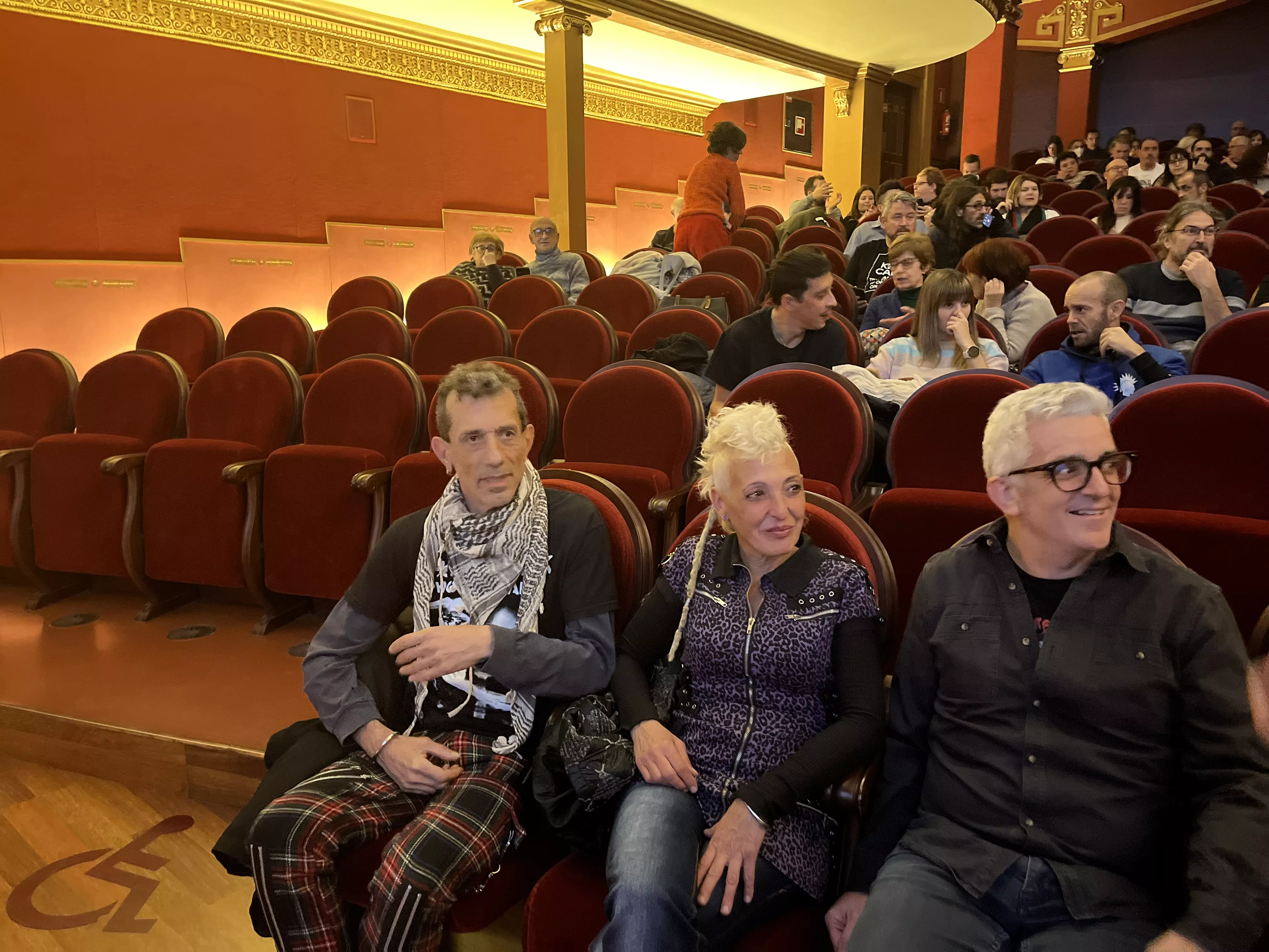 Estreno en Huesca de la película de Manolo Kabezabolo. Foto: Mercedes Manterola