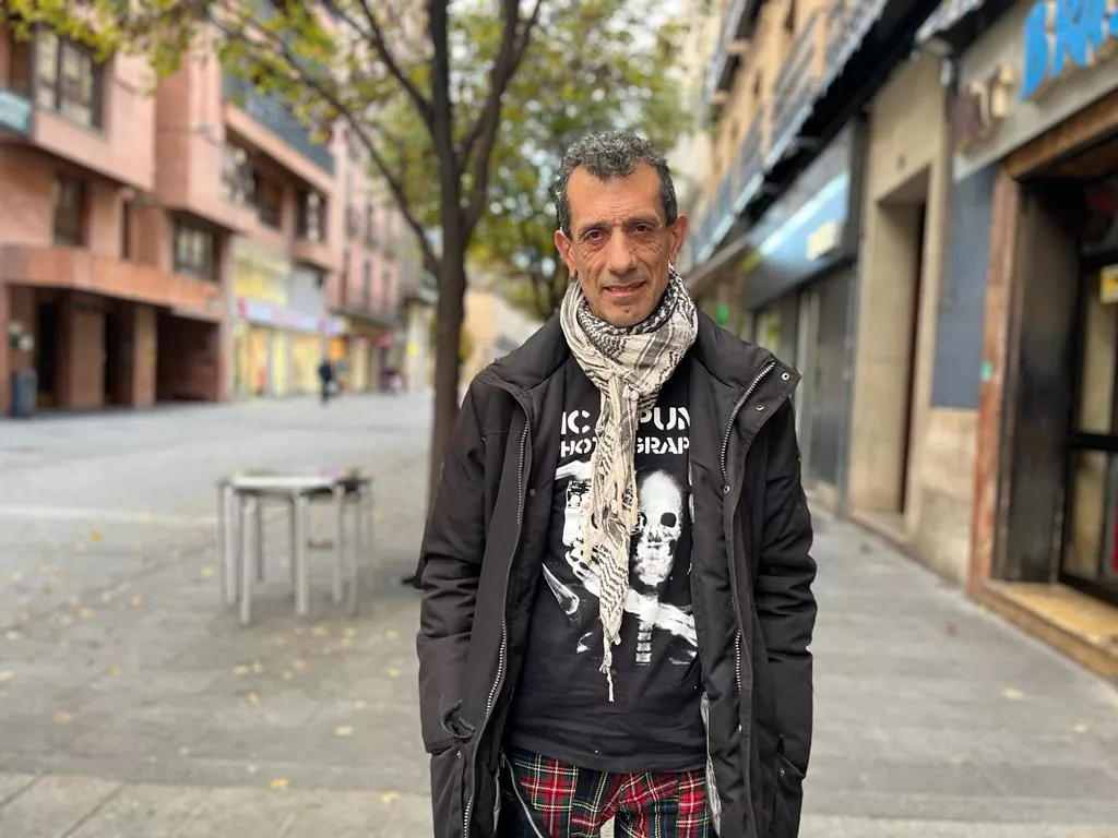 Manolo Kabezabolo, en el Coso Alto de Huesca. Foto Mercedes Manterola