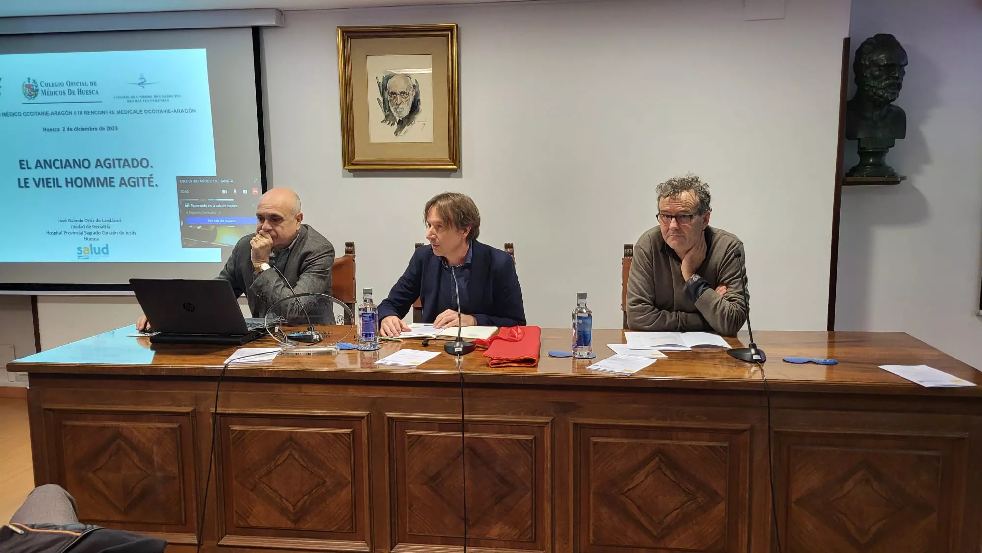 Encuentro de Occitania y Aragón en el Colegio de Médicos de Huesca