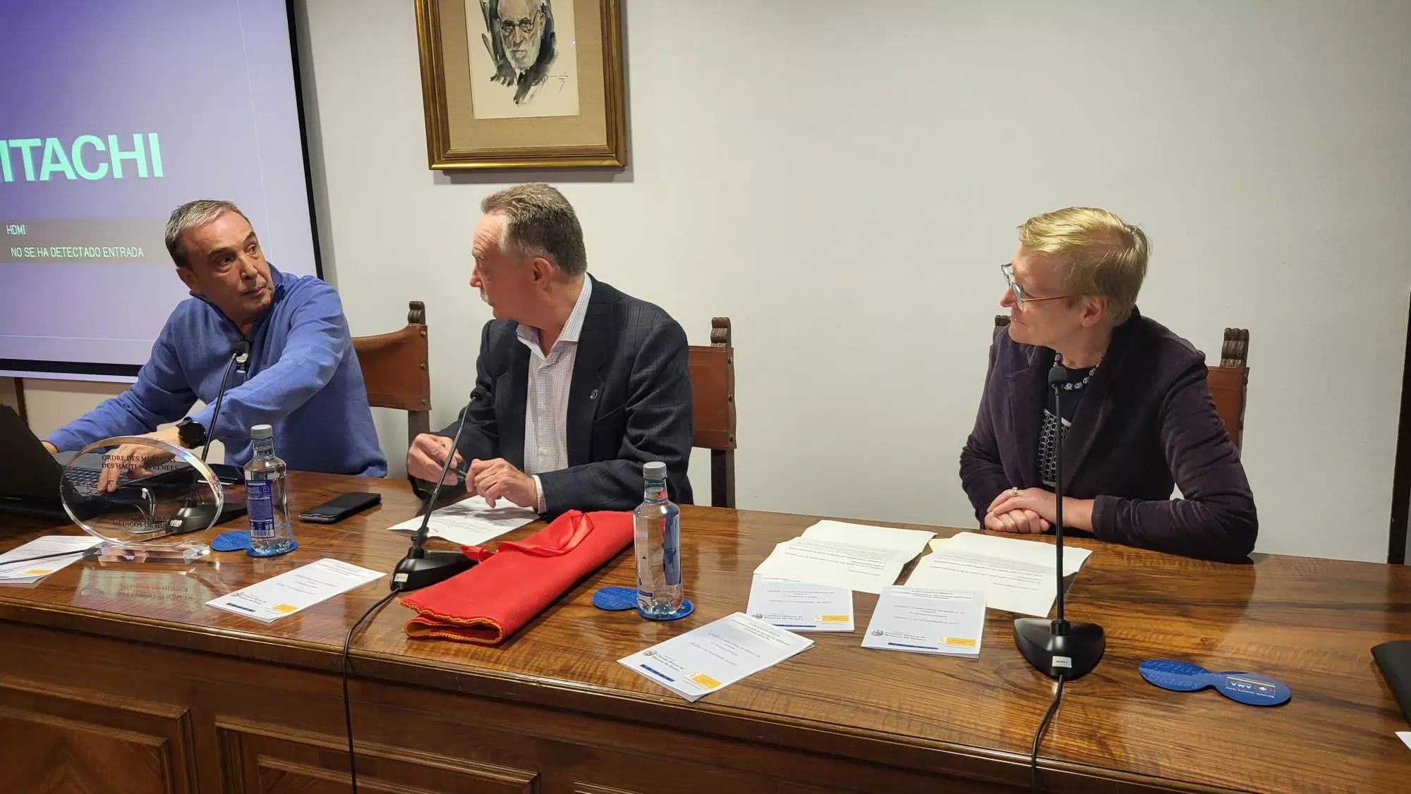 Encuentro de Occitania y Aragón en el Colegio de Médicos de Huesca