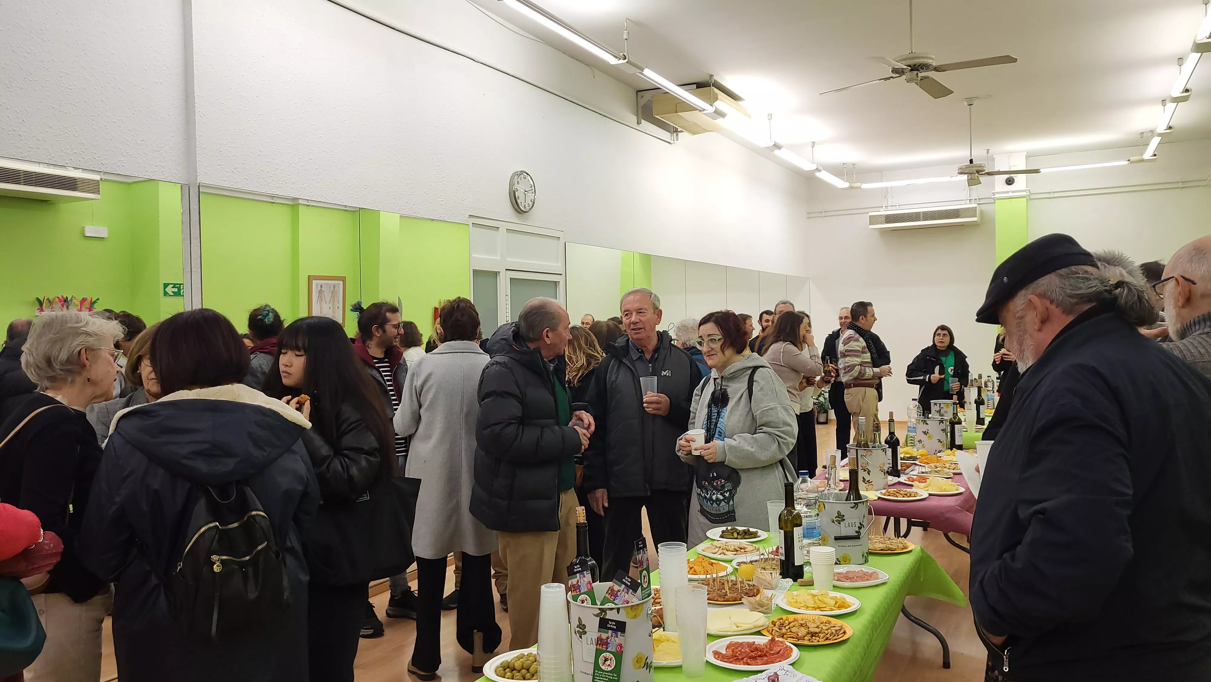 Inauguración de la nueva sede de la Escuela de Tai Chi de Huesca. Foto Mercedes Manterola
