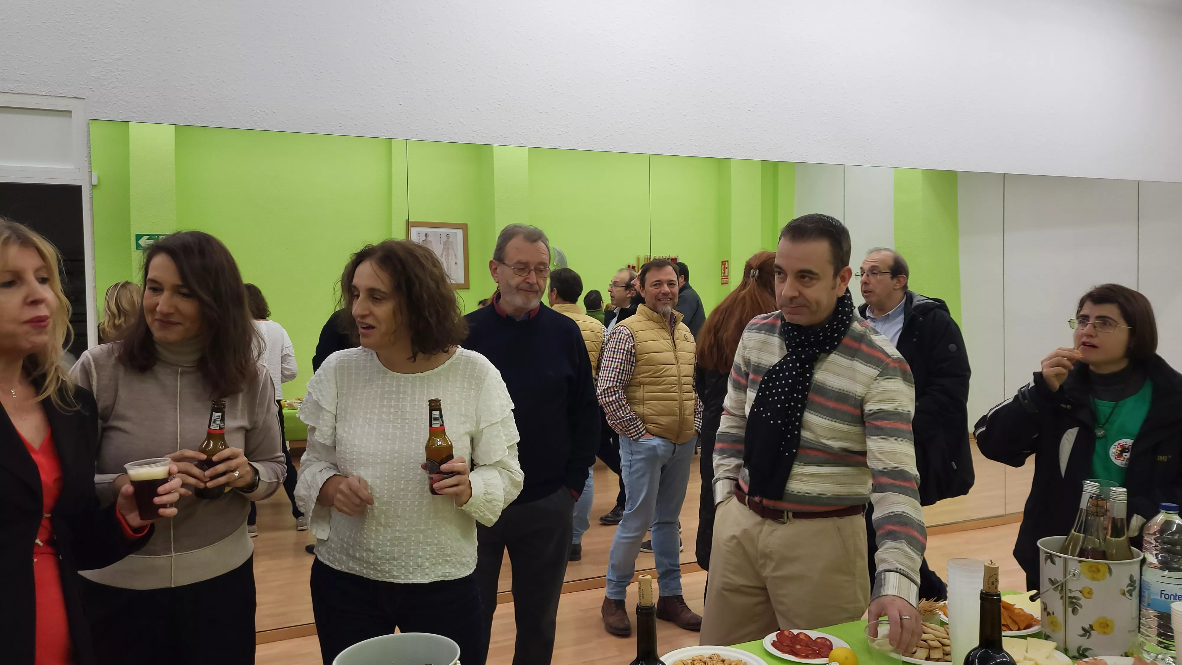 Inauguración de la nueva sede de la Escuela de Tai Chi de Huesca. Foto Mercedes Manterola