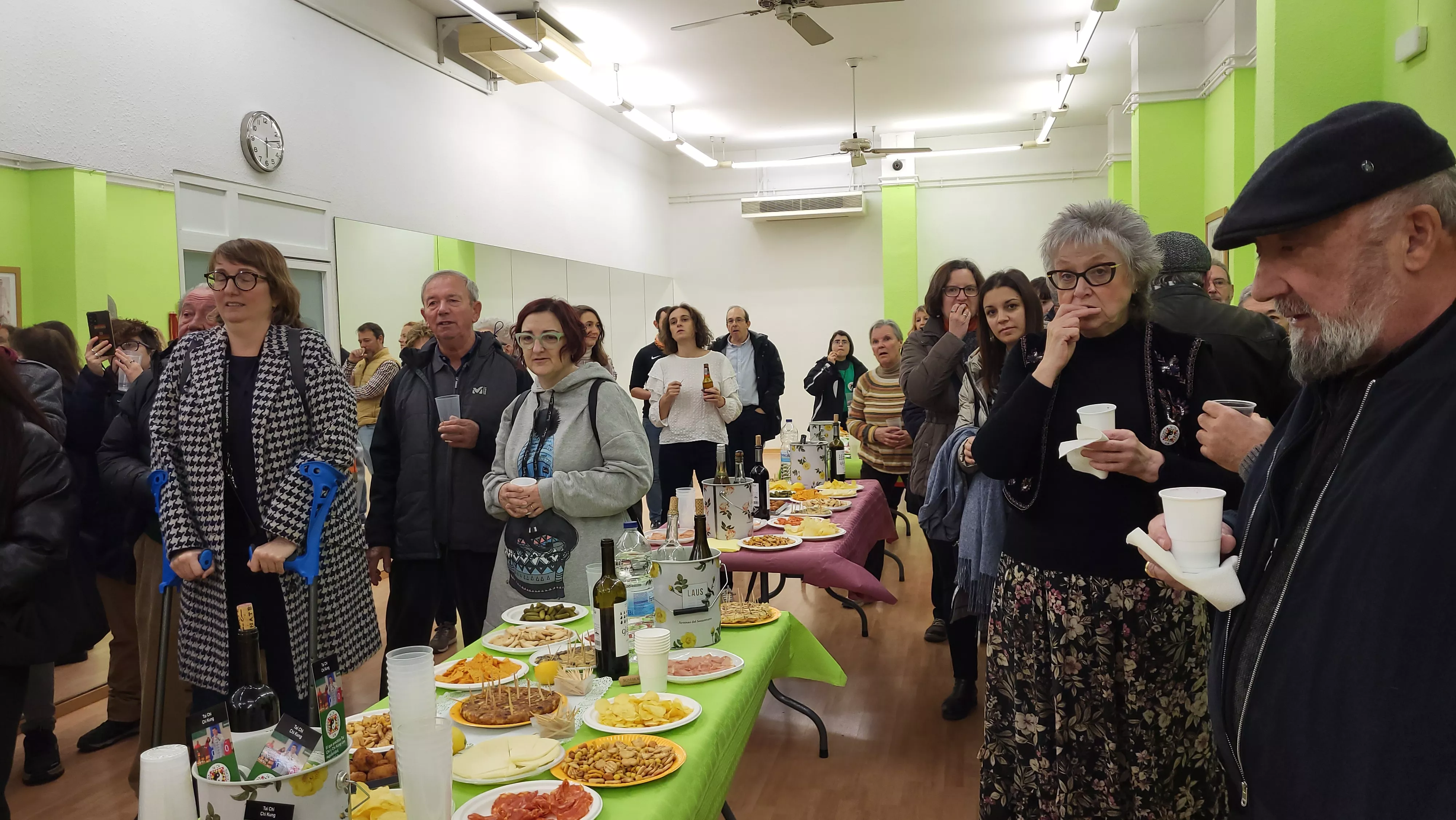 Inauguración de la nueva sede de la Escuela de Tai Chi de Huesca. Foto Mercedes Manterola