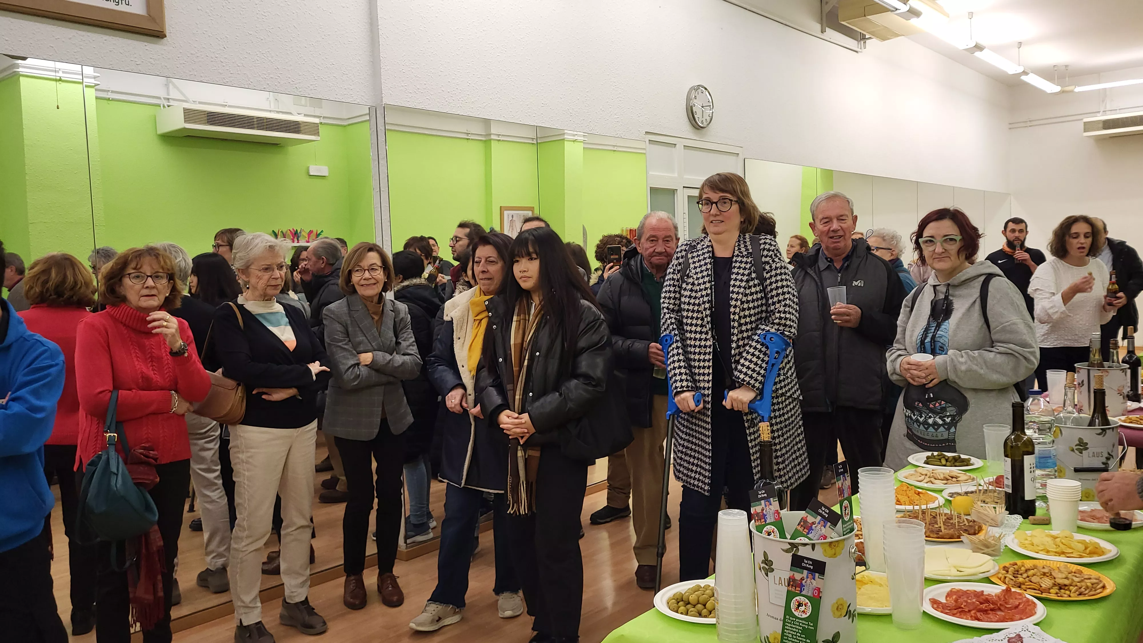 Inauguración de la nueva sede de la Escuela de Tai Chi de Huesca. Foto Mercedes Manterola