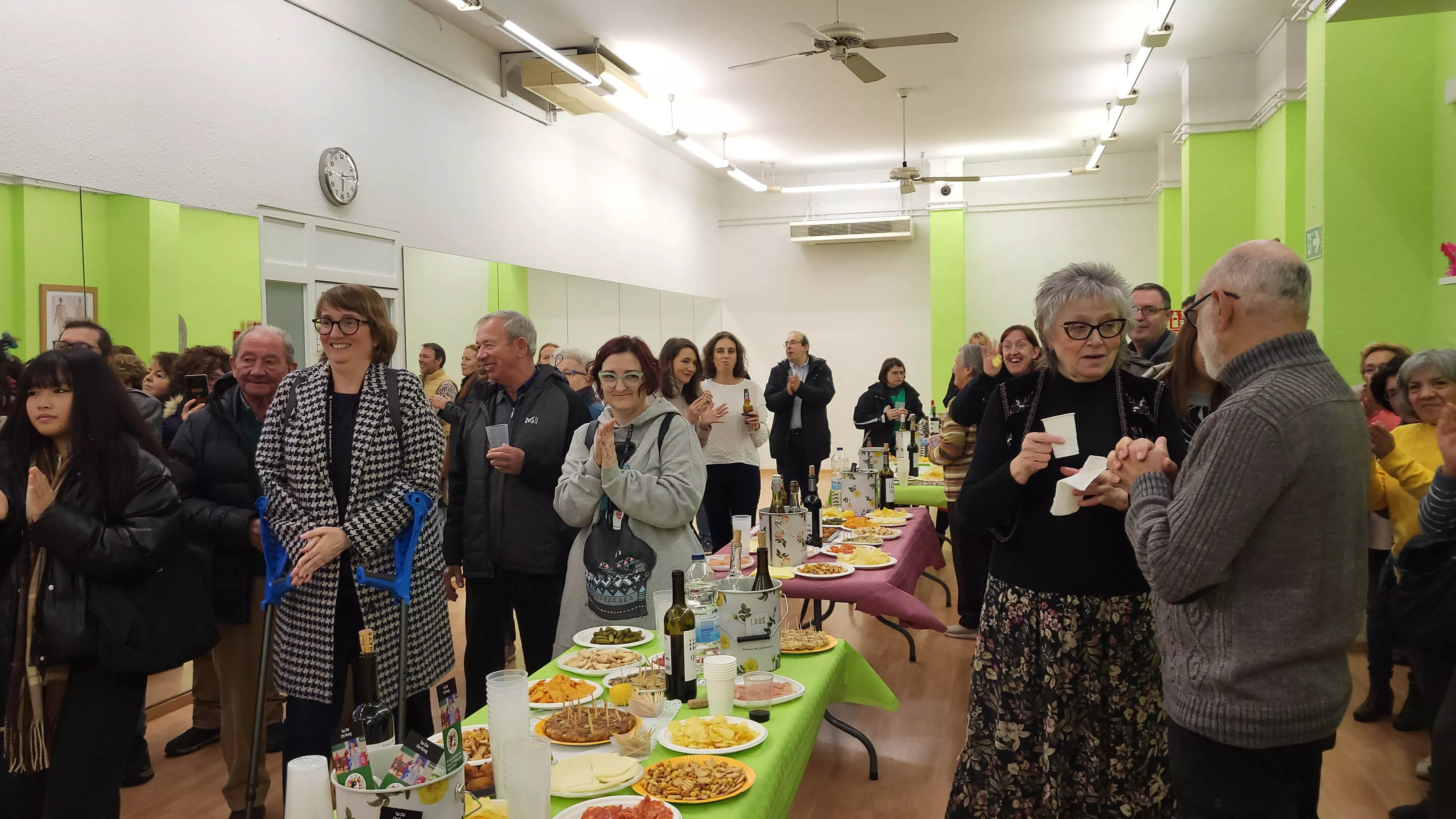Inauguración de la nueva sede de la Escuela de Tai Chi de Huesca. Foto Mercedes Manterola