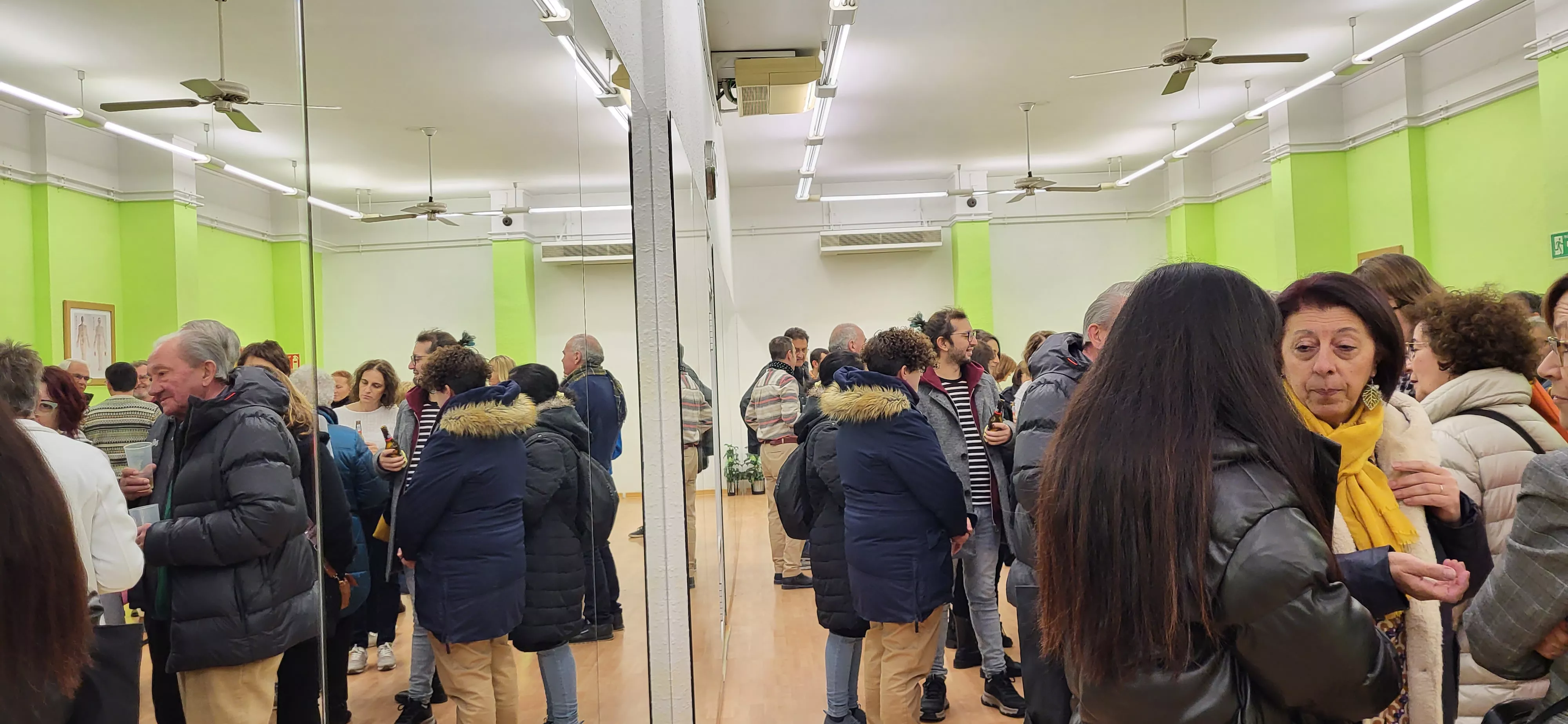 Inauguración de la nueva sede de la Escuela de Tai Chi de Huesca. Foto Mercedes Manterola