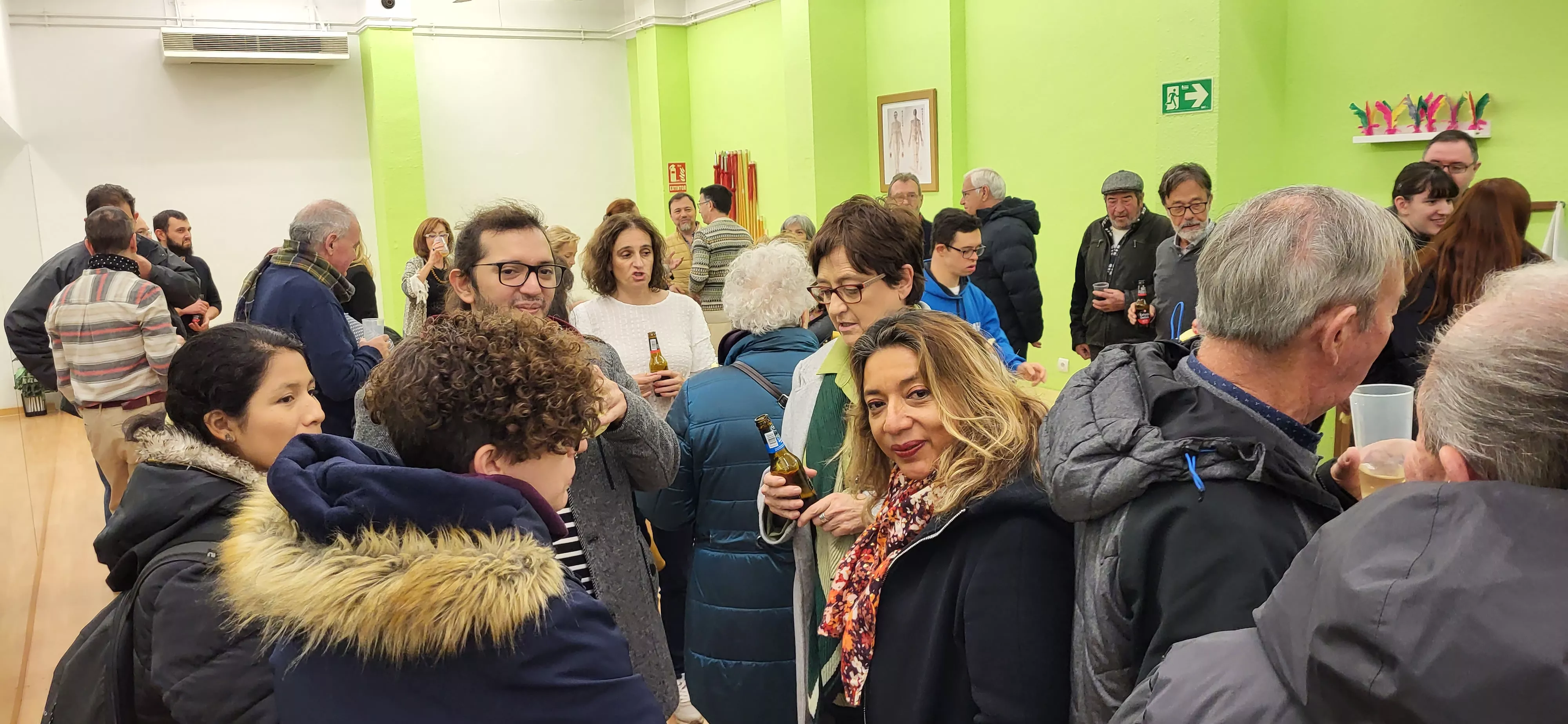 Inauguración de la nueva sede de la Escuela de Tai Chi de Huesca. Foto Mercedes Manterola