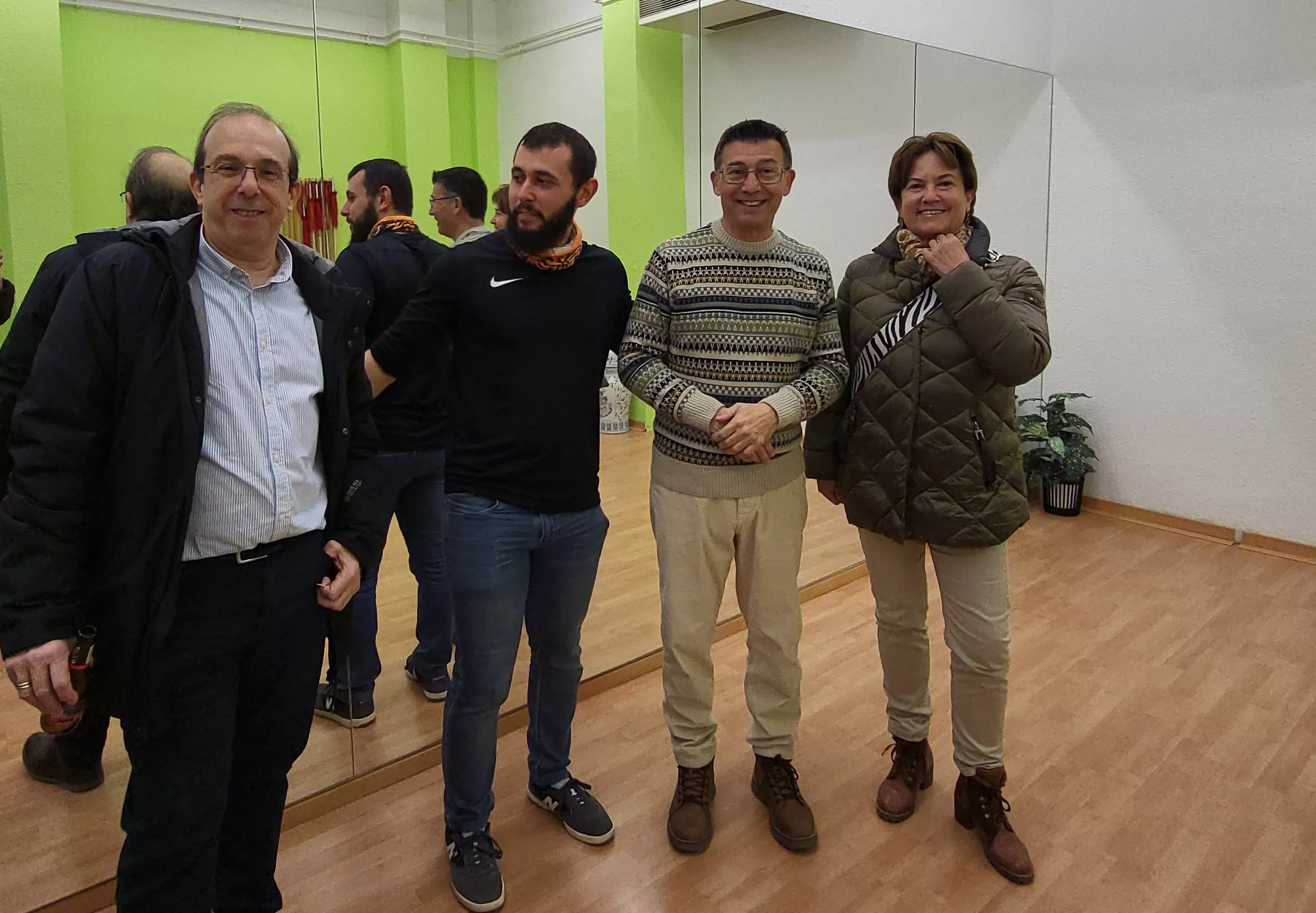 Inauguración de la nueva sede de la Escuela de Tai Chi de Huesca. Foto Mercedes Manterola