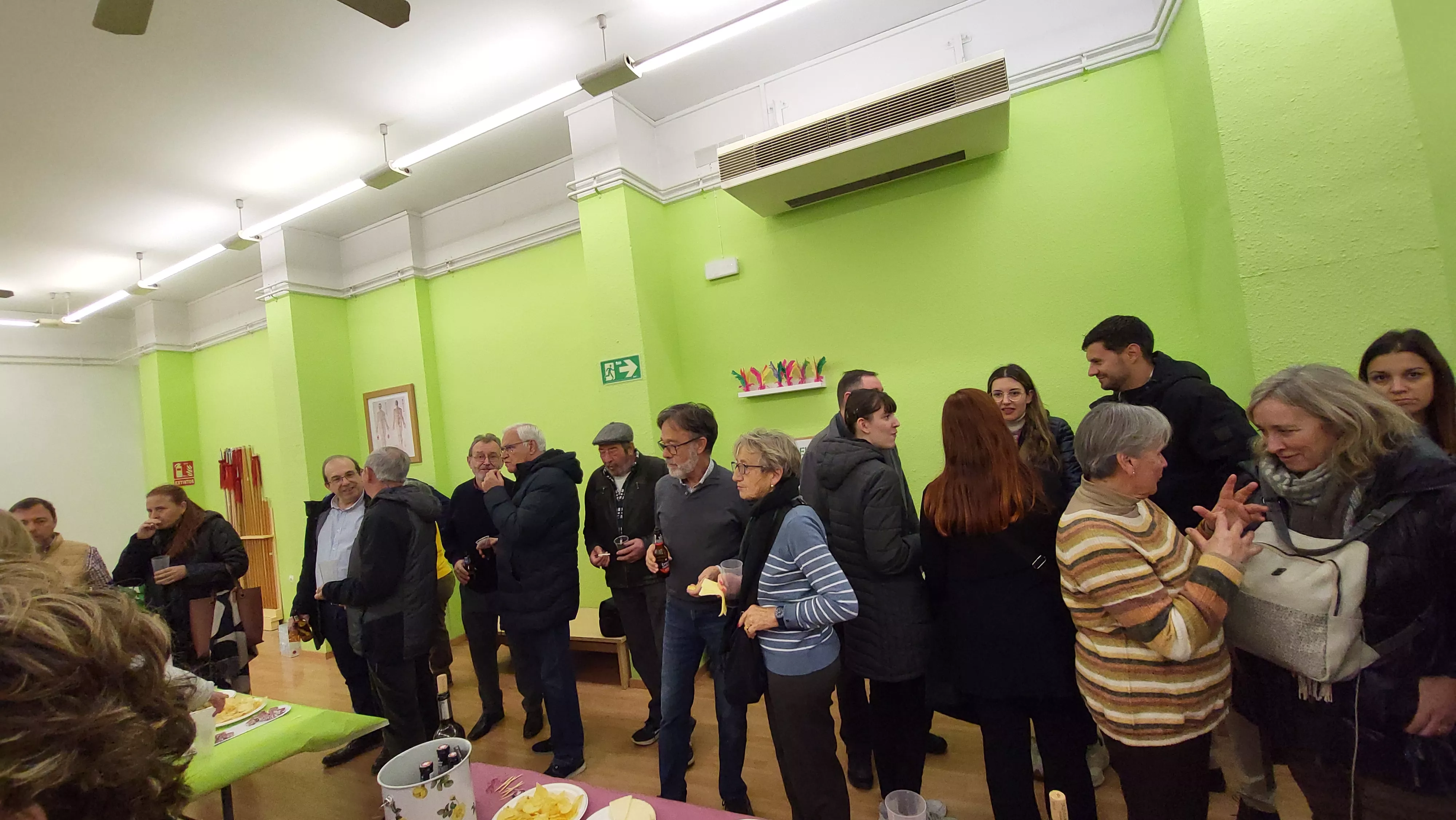 Inauguración de la nueva sede de la Escuela de Tai Chi de Huesca. Foto Mercedes Manterola