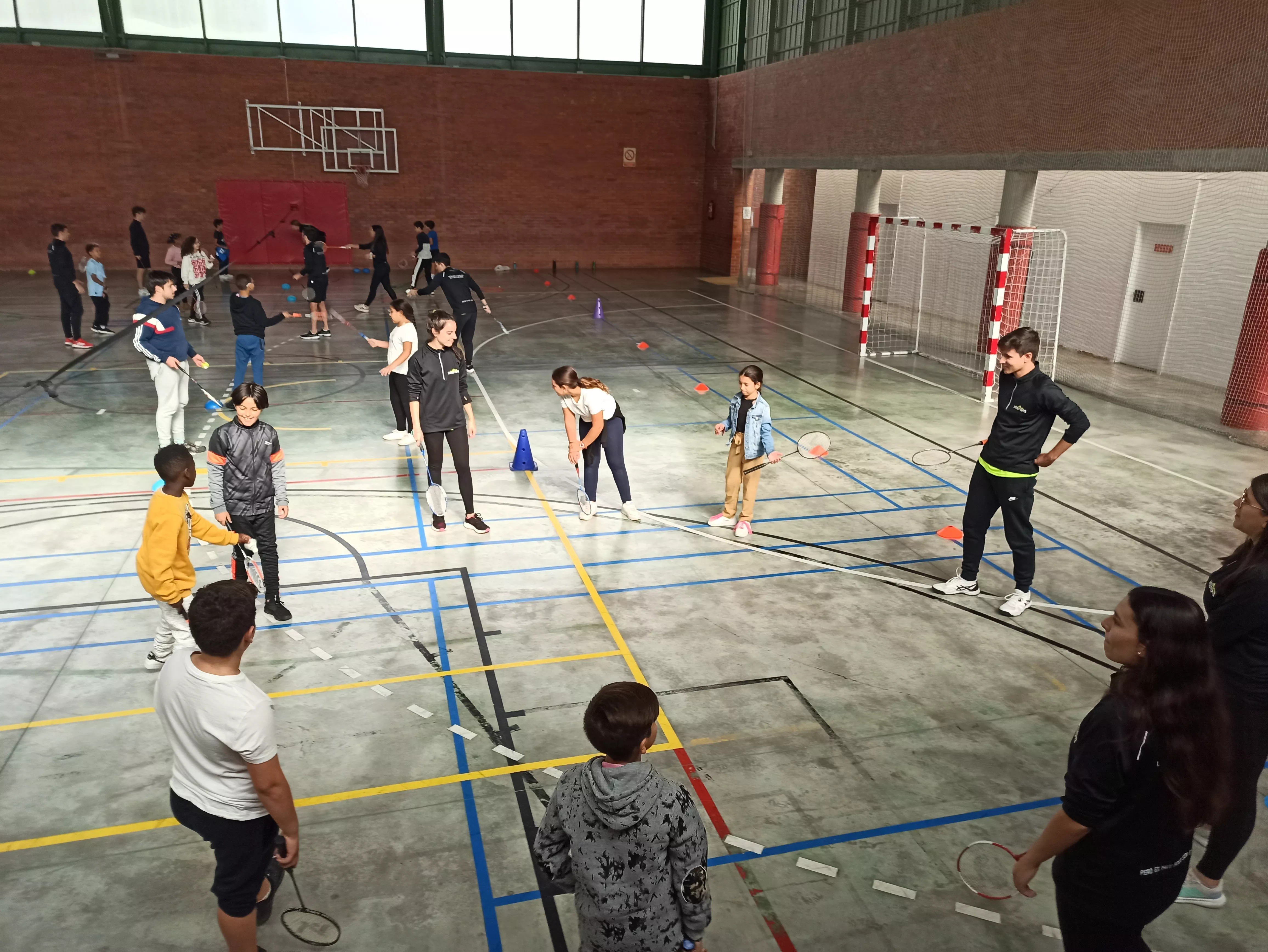 Momento de trabajo en una de las estaciones