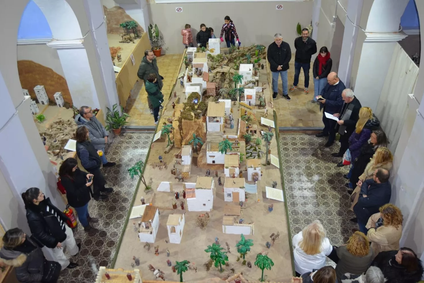 Inauguración en Esplús de la Ruta del Belén de Aragón. Foto Juan Emilio Estil·les