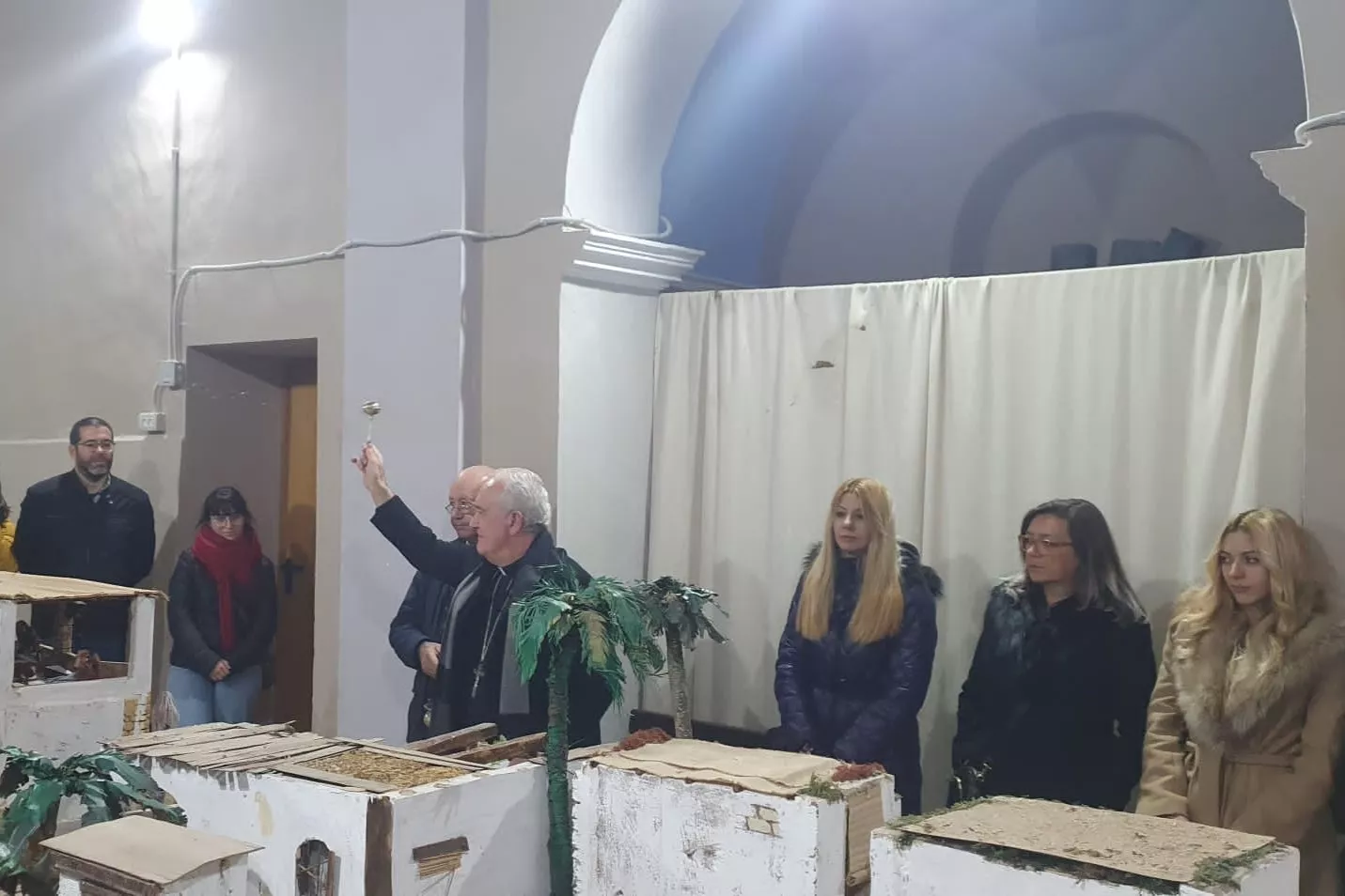 Inauguración en Esplús de la Ruta del Belén de Aragón. Foto Juan Emilio Estil·les