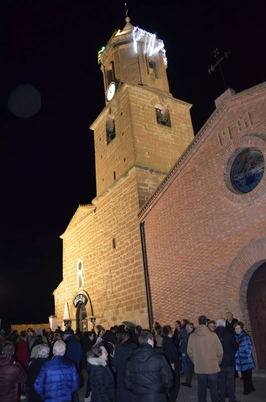Inauguración en Esplús de la Ruta del Belén de Aragón. Foto Juan Emilio Estil·les