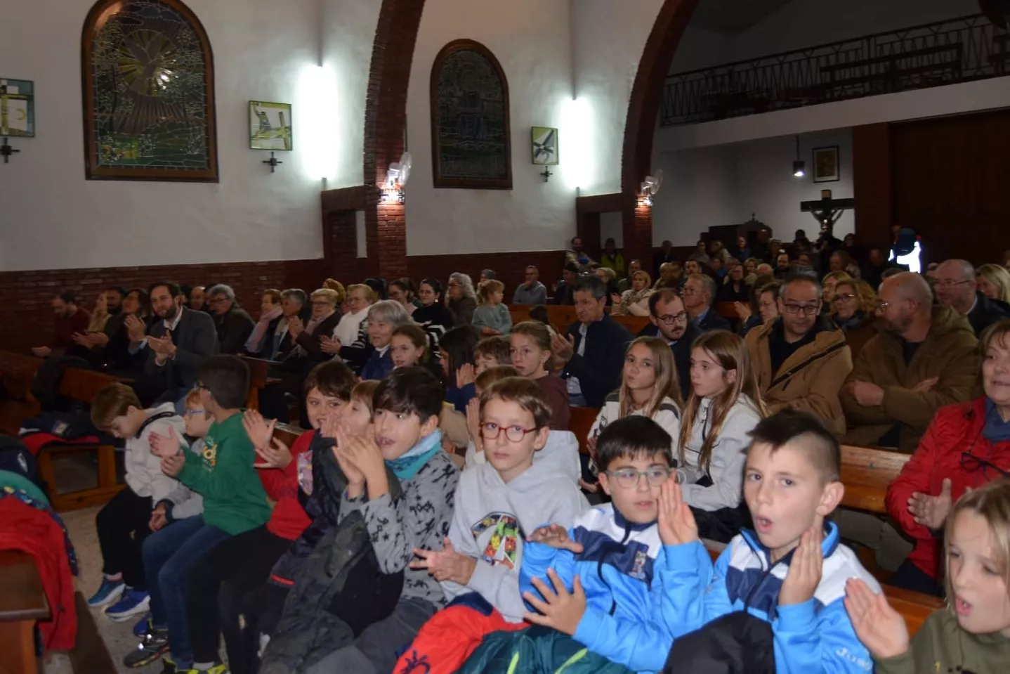 Inauguración en Esplús de la Ruta del Belén de Aragón. Foto Juan Emilio Estil·les