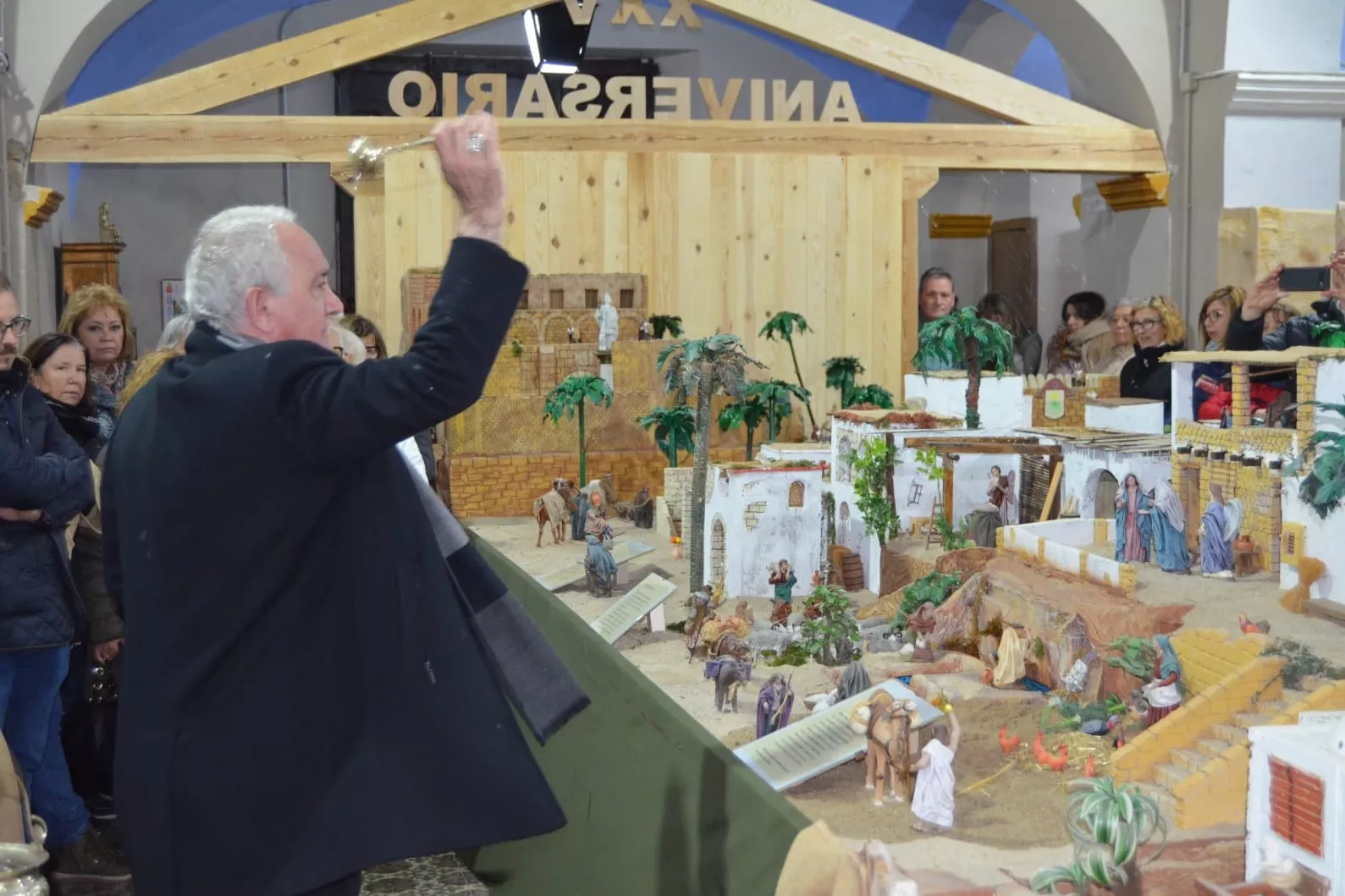 Inauguración en Esplús de la Ruta del Belén de Aragón. Foto Juan Emilio Estil·les