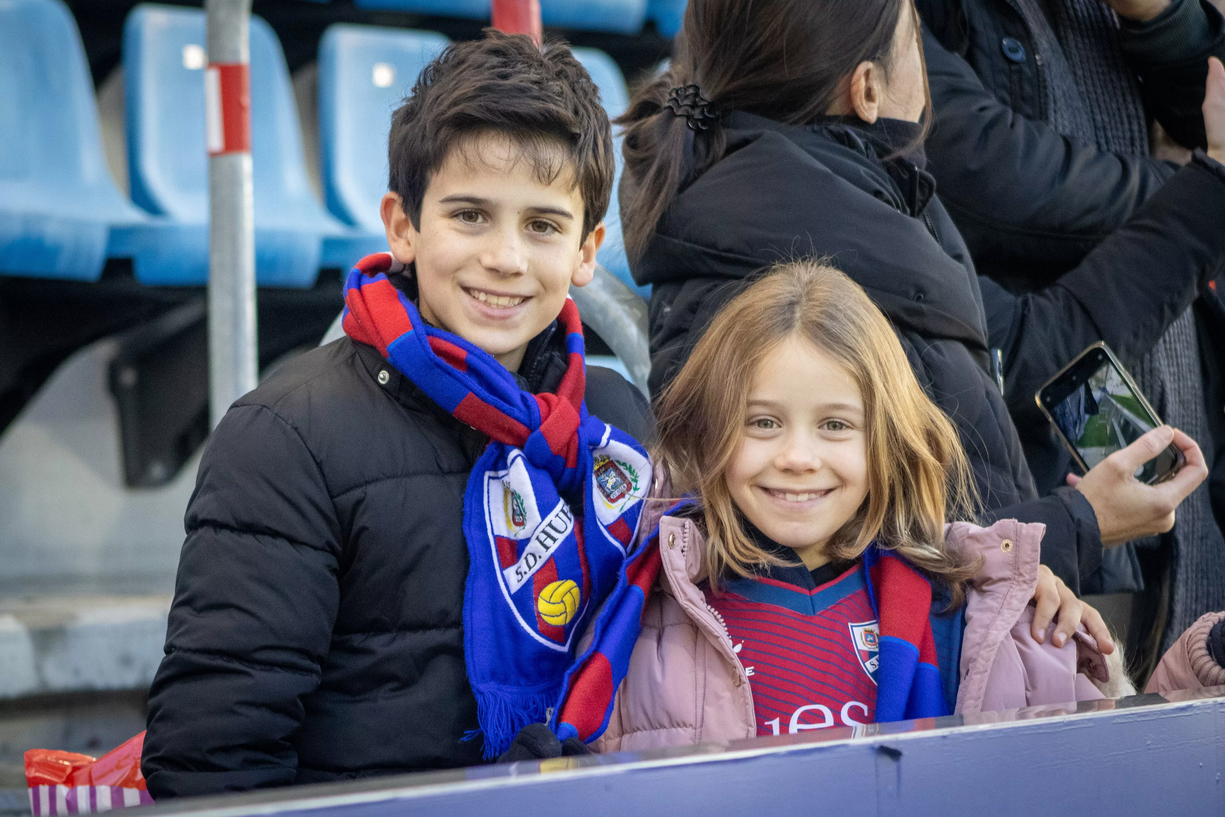 Los jóvenes, con el Huesca