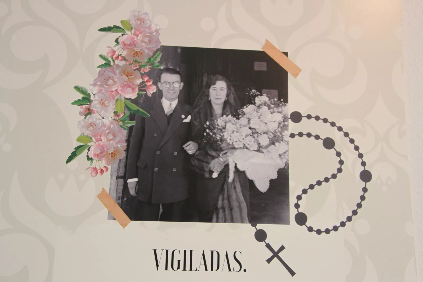 Exposición “Vigiladas, mecanismos de control femenino en los pueblos del franquismo”. Foto Carlos Neofato