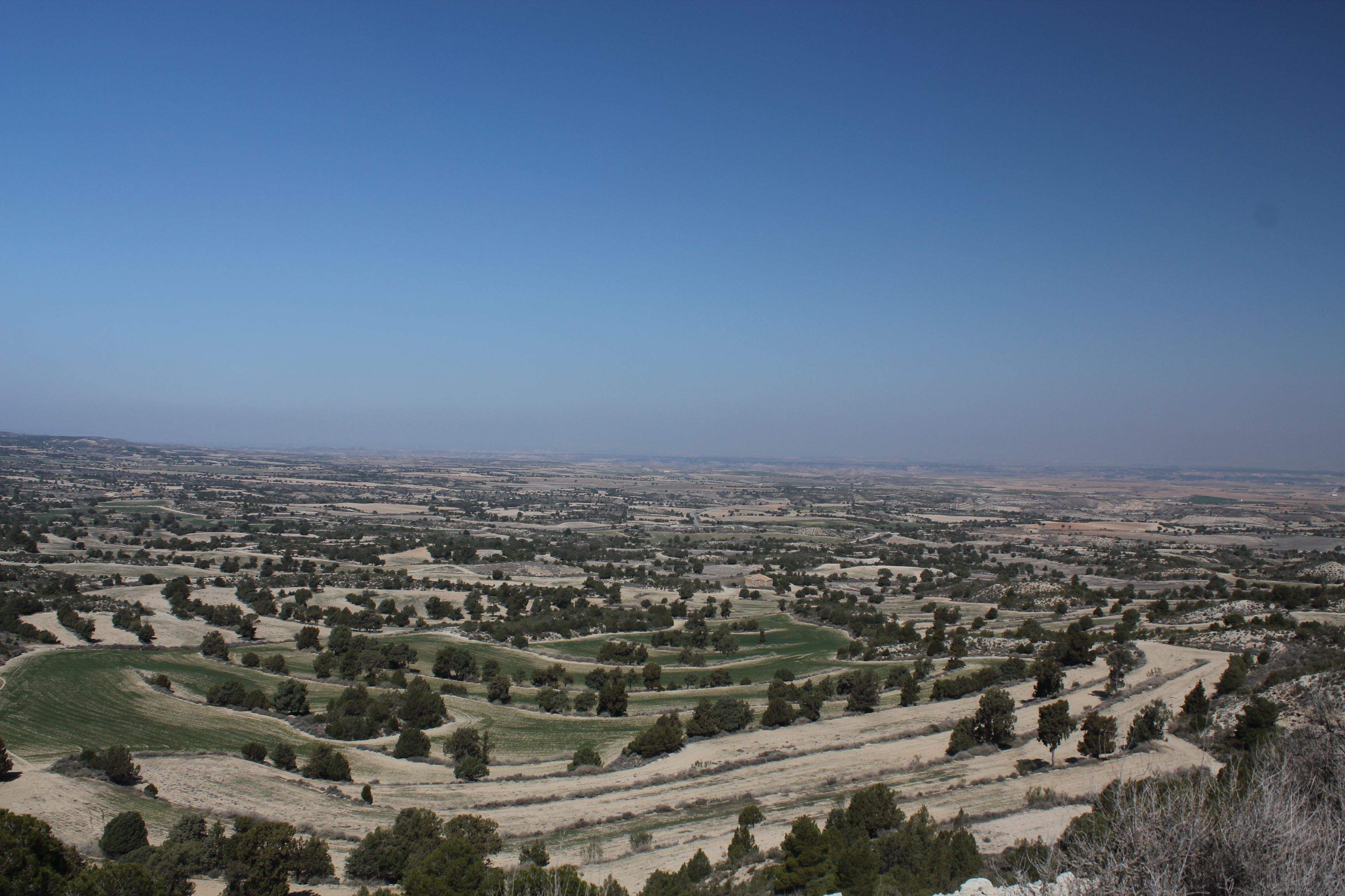 Vista de los Monegros