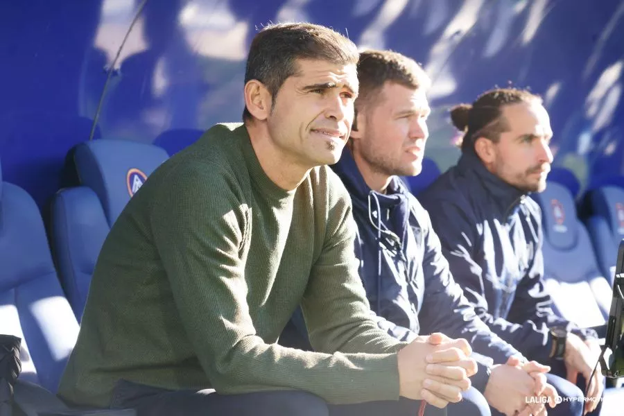 El banquillo del Huesca