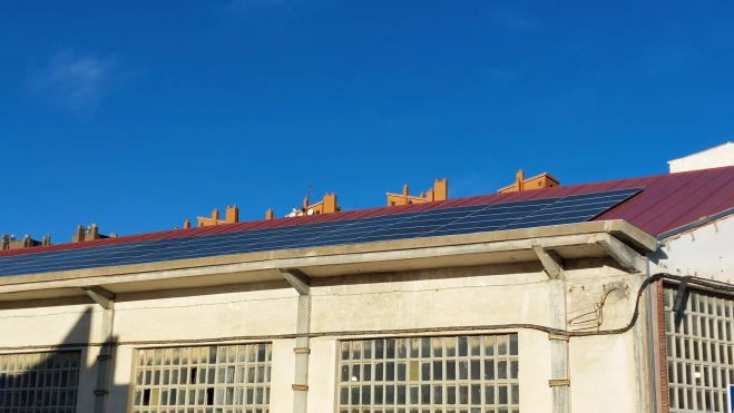 Instalación en el polígono de Martínez de Velasco Instalación en el polígono de Martínez de Velasco