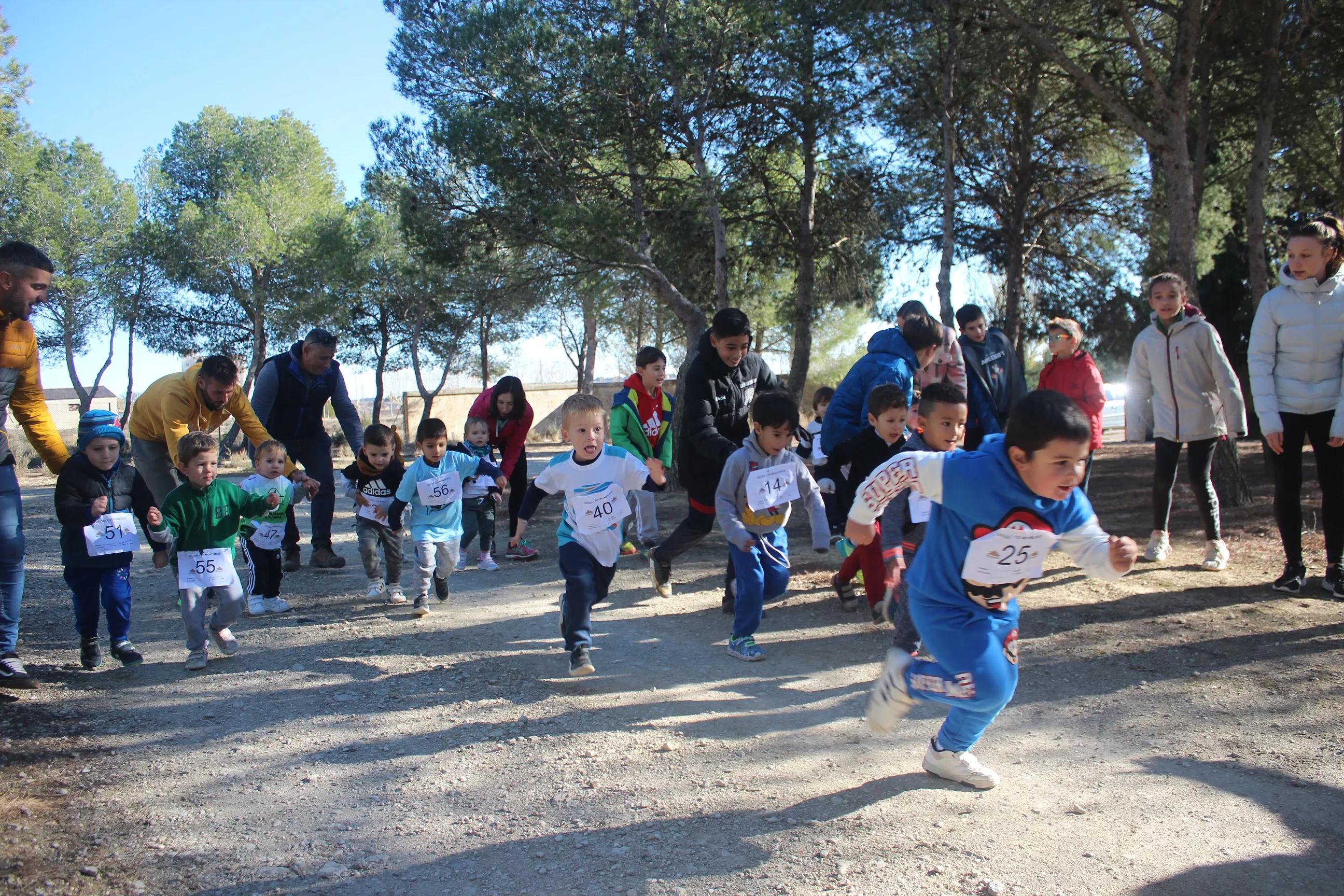 Los escolares, muy protagonistas en Lanaja.