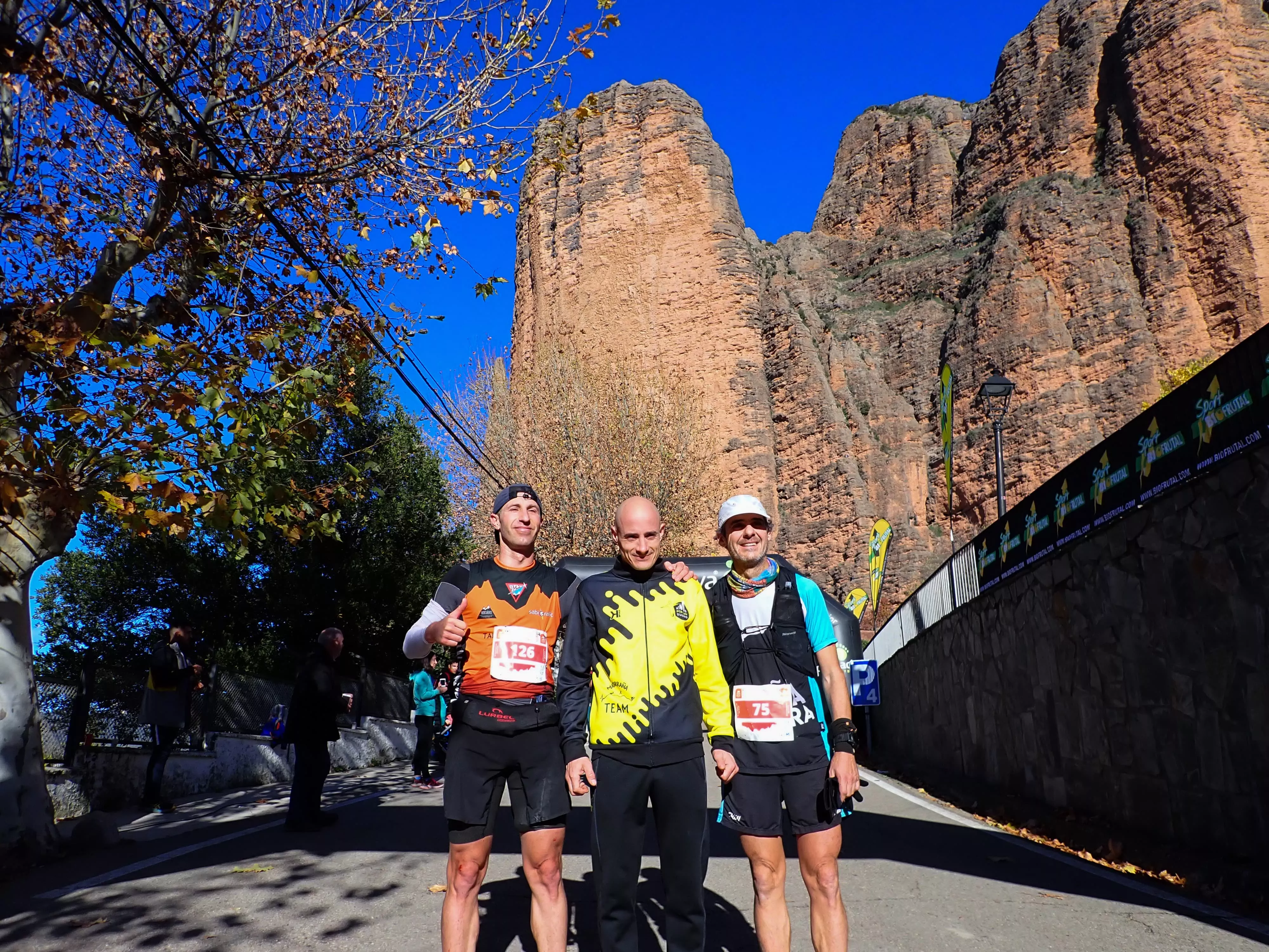 Podio masculo 35K  Trail Mallos de Riglos 2023 ©Inma García.