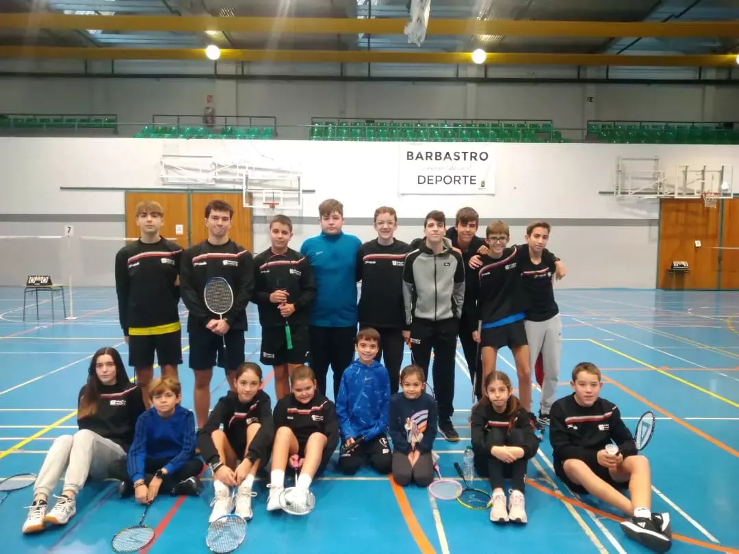 Jugadores del Huesca La Magia en Barbastro