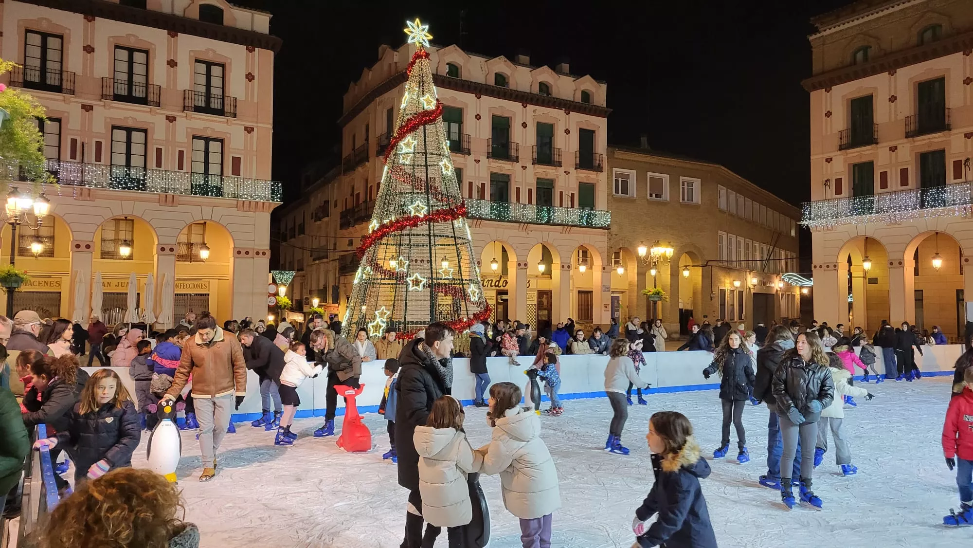 Pista de hielo de Huesca