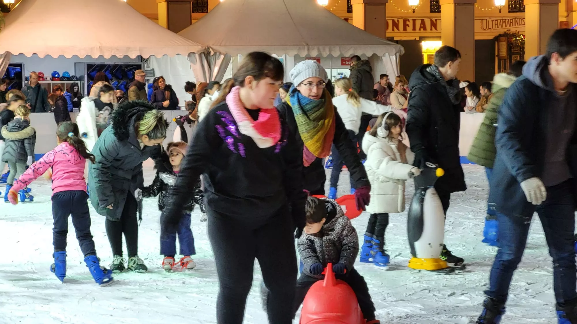 Pista de hielo de Huesca