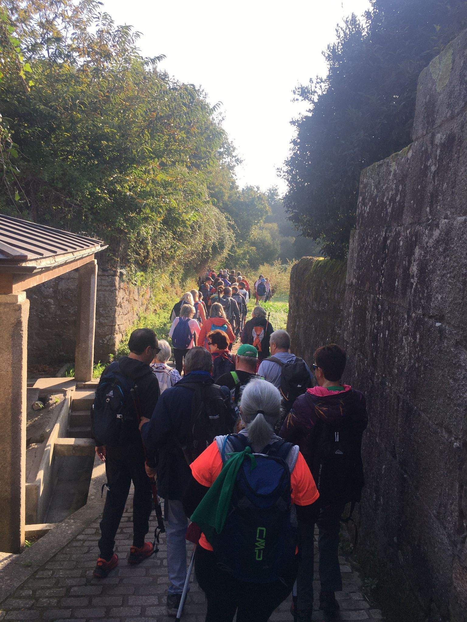 Recorrido del Camino de Santiago por la Asociación de Amigos de Huesca