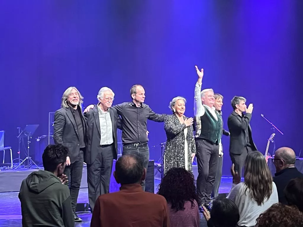 Actuación de El Consorcio en el Palacio de Congresos de Huesca. Foto: Mercedes Manterola
