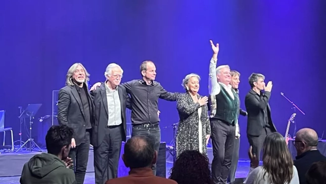 Actuación de El Consorcio en el Palacio de Congresos de Huesca. Foto: Mercedes Manterola Actuación de El Consorcio en el Palacio de Congresos de Huesca. Foto: Mercedes Manterola