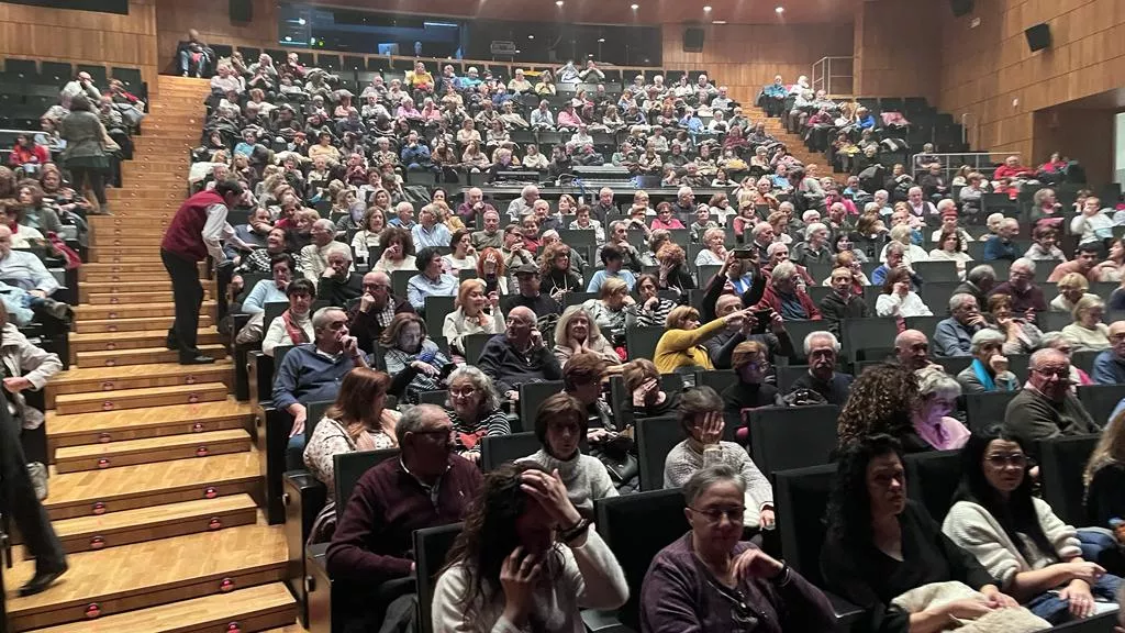 Actuación de El Consorcio en el Palacio de Congresos de Huesca. Foto: Mercedes Manterola