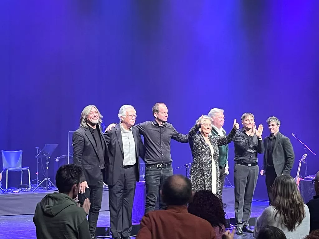 Actuación de El Consorcio en el Palacio de Congresos de Huesca. Foto: Mercedes Manterola