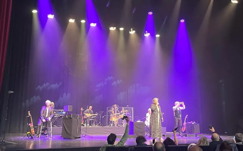 Actuación de El Consorcio en el Palacio de Congresos de Huesca. Foto: Mercedes Manterola