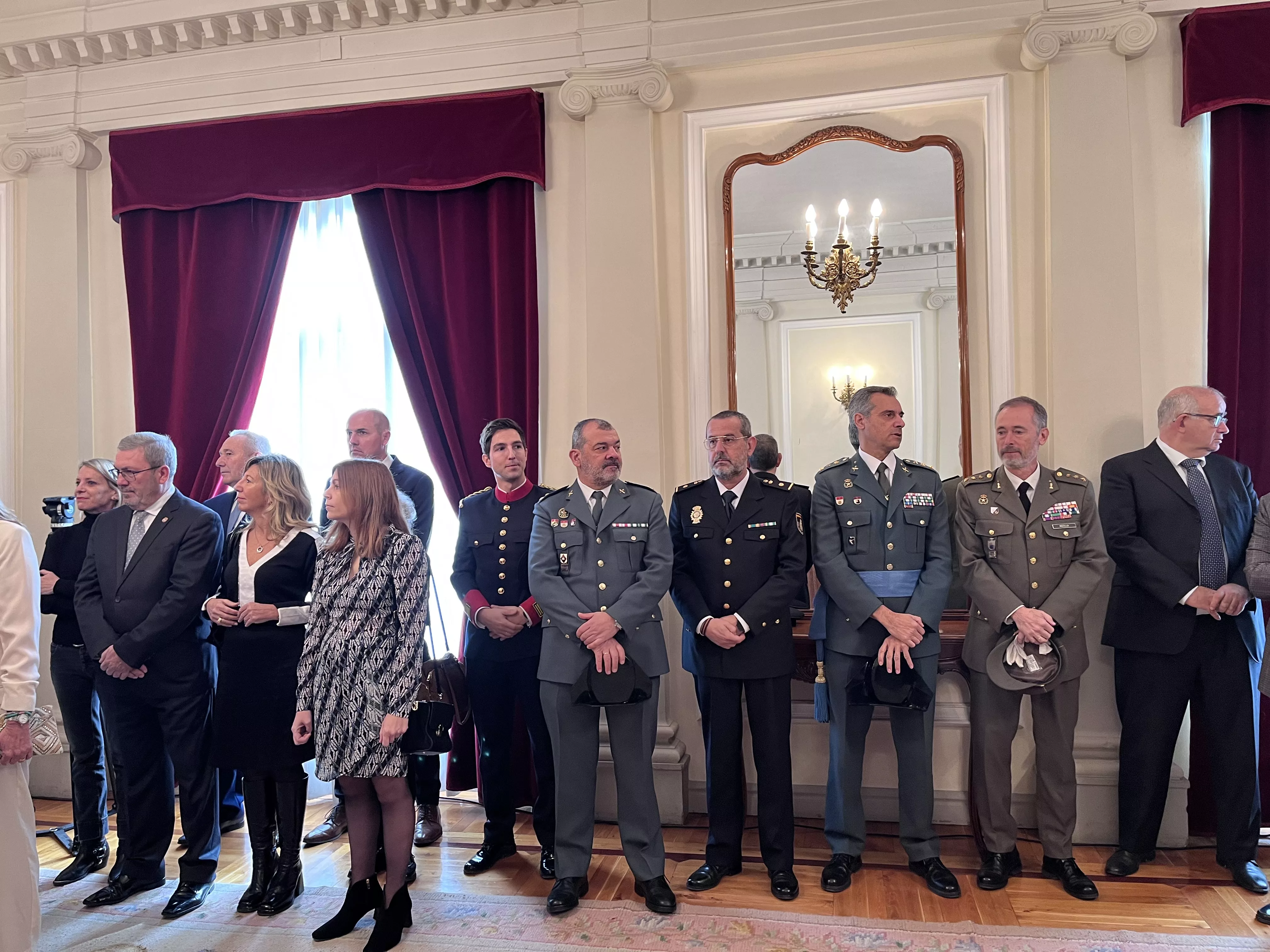 Celebración del 45 aniversario de la Constitución en la Subdelegación del Gobierno en Huesca. Foto Mercedes Manterola