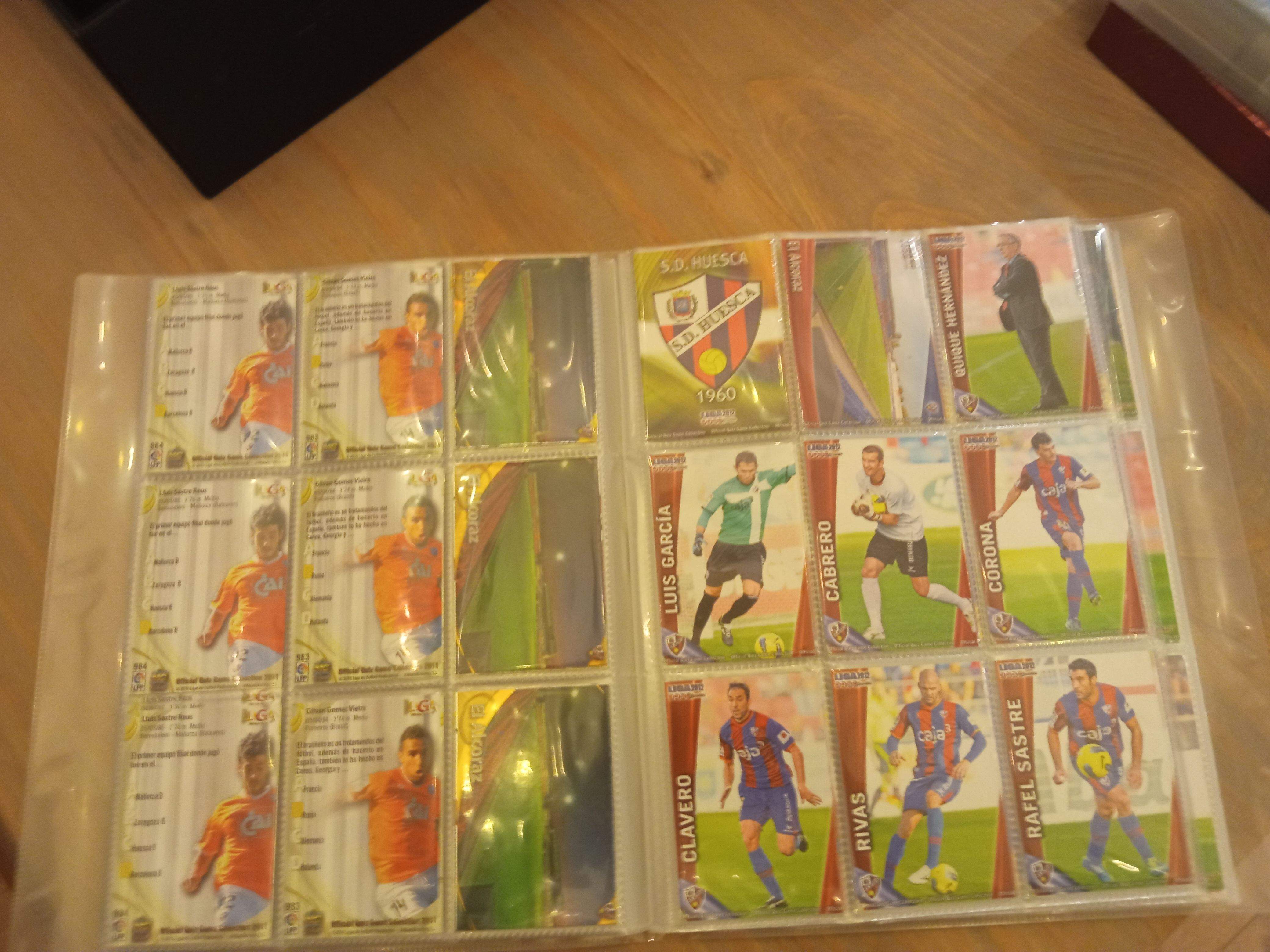 Cromos de la SD Huesca